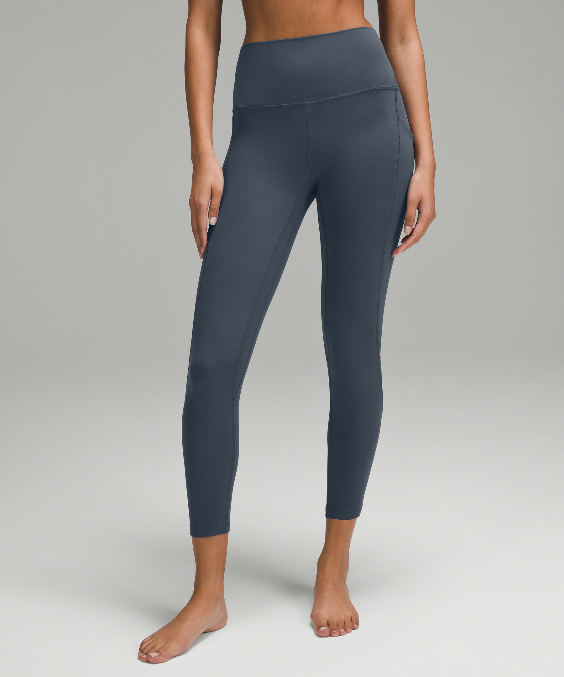 LLL DD Align 25” Leggings (4) Light Sage Medium Olive with Green Twill  Energy Bra Longline *Tough High-Neck (4). I'm in love with this color  combo! : r/lululemon