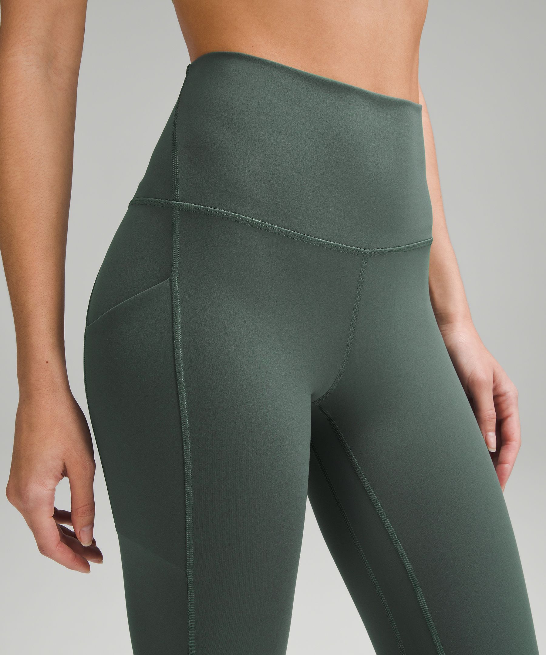 Lululemon align HR pants 25” with pockets gold spice size 6 buttery soft  Yellow - $102 (20% Off Retail) - From Maggie