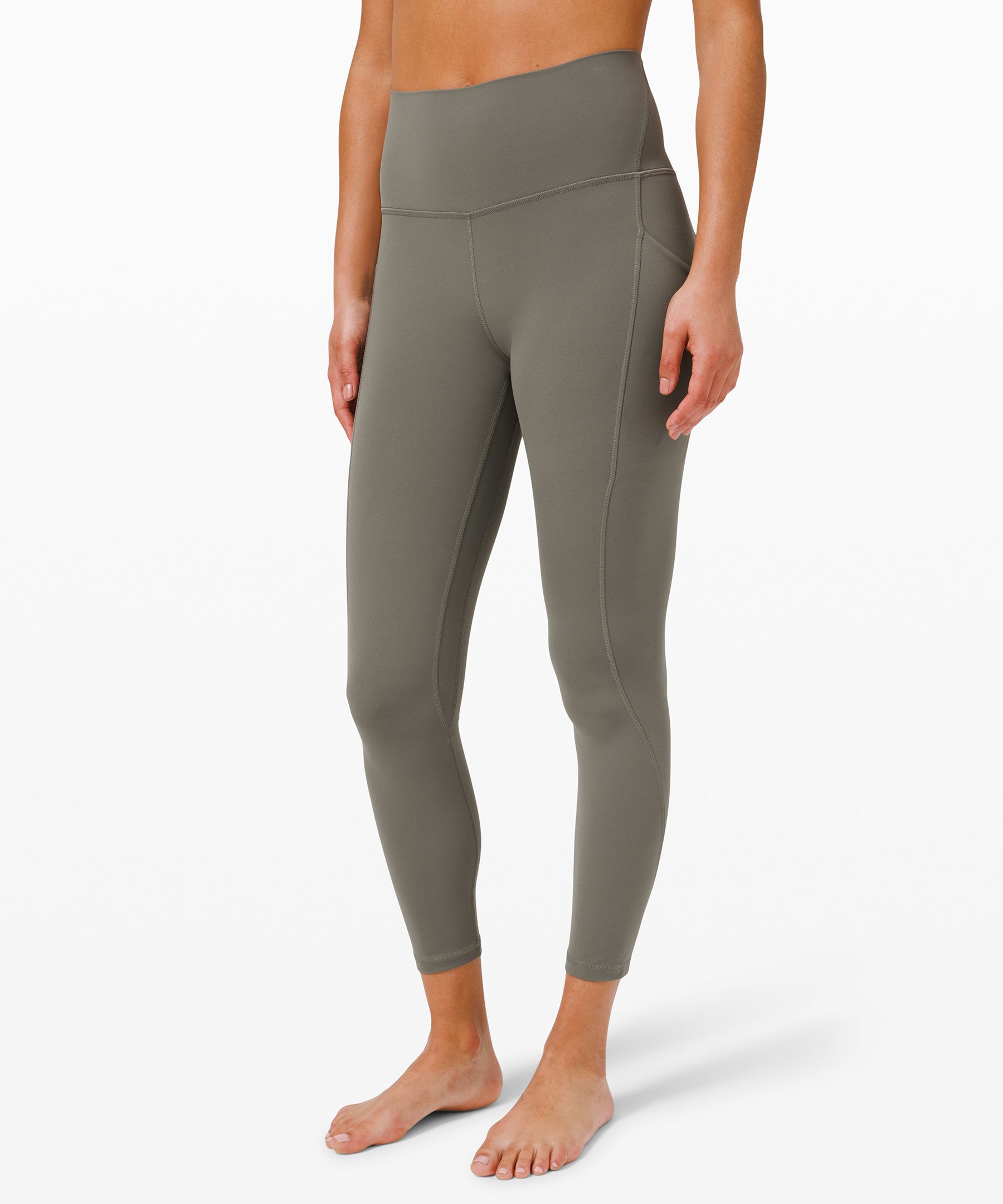 Lululemon Align™ High-rise Pant With Pockets 25" In Khaki