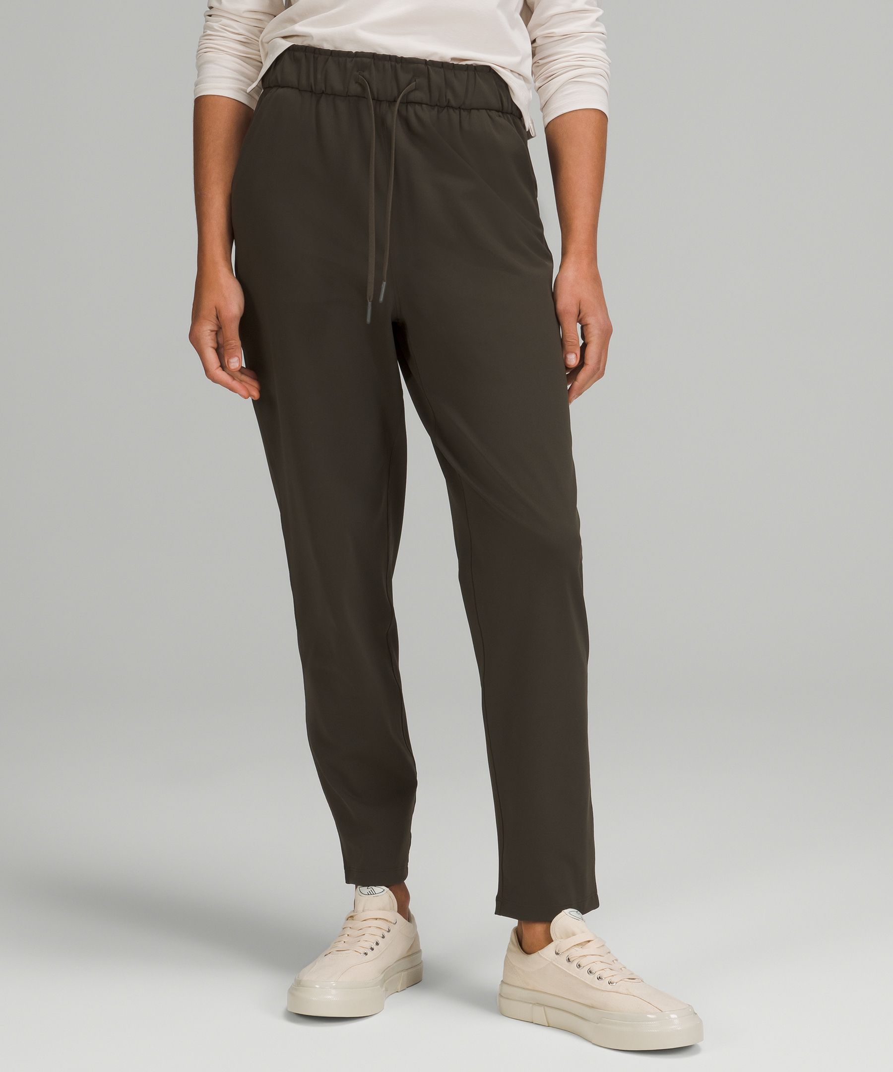 Lululemon Athletica Here To There 7/8 High Rise Pant Dark Grey