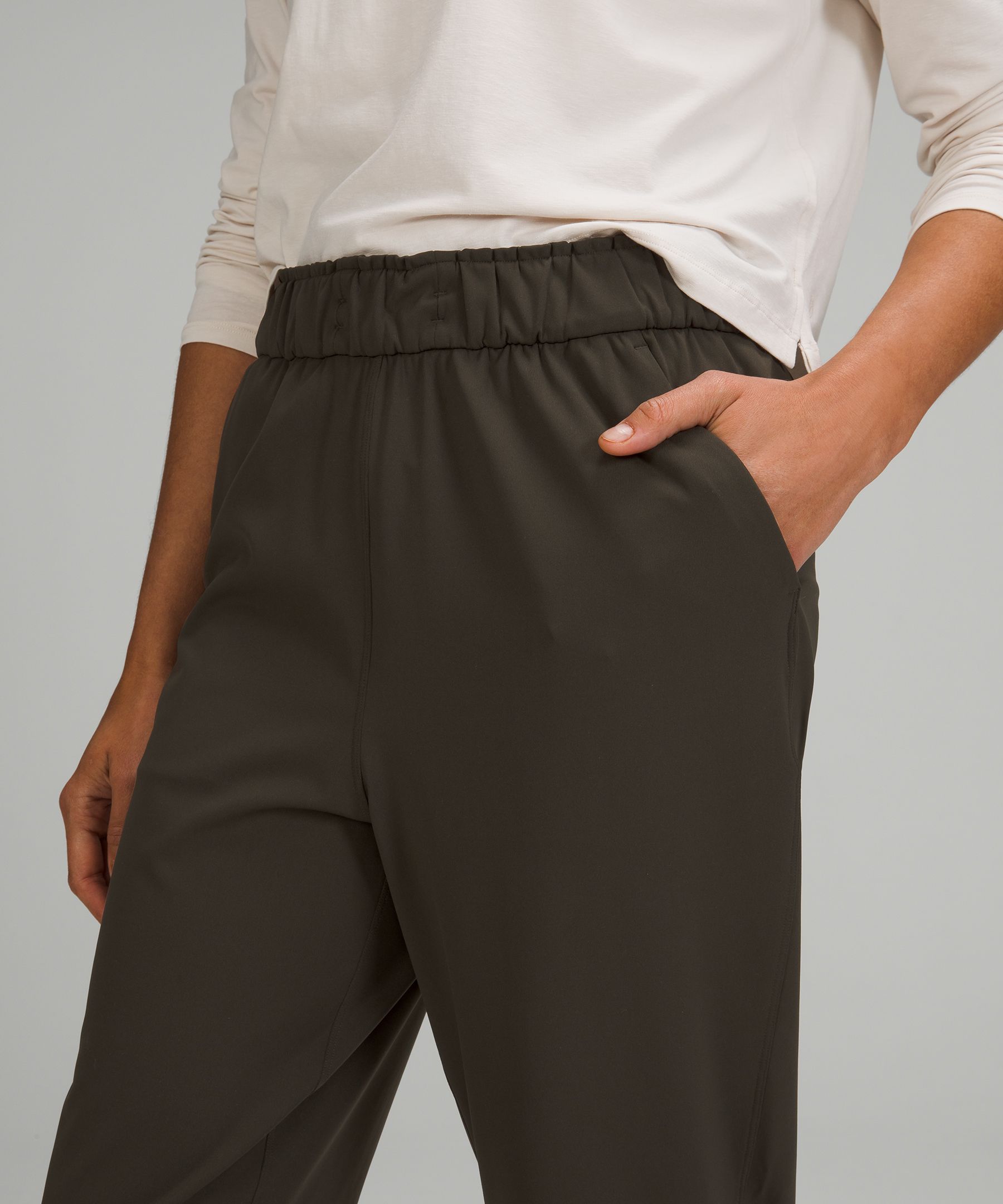 Keep Moving Pant 7/8 High-Rise, dark olive