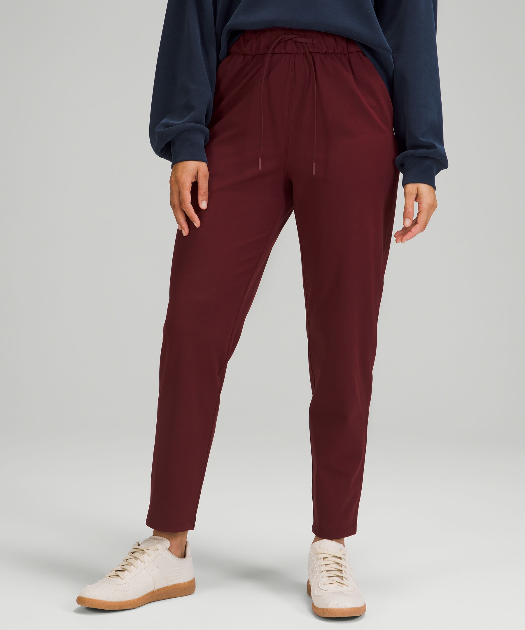 High-Rise Stretch Pants