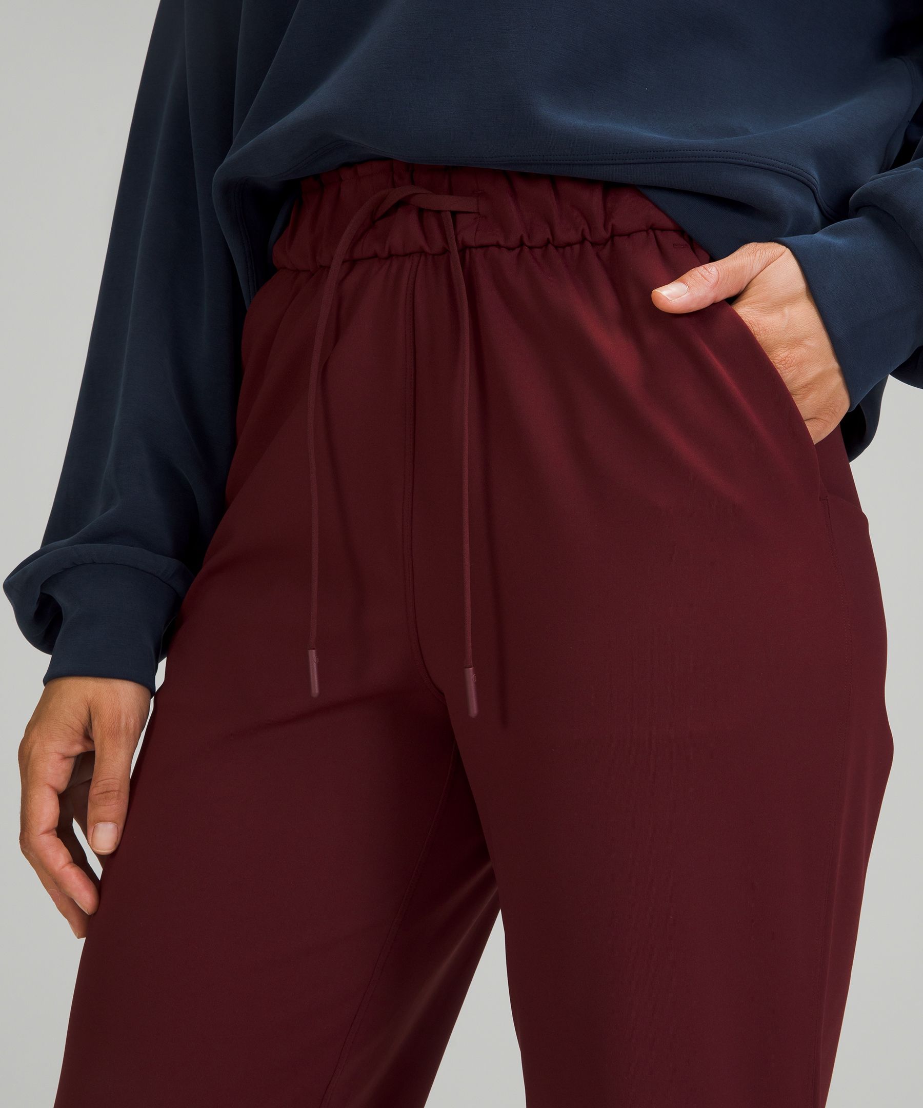 Stretch High-Rise Pant 7/8 Length