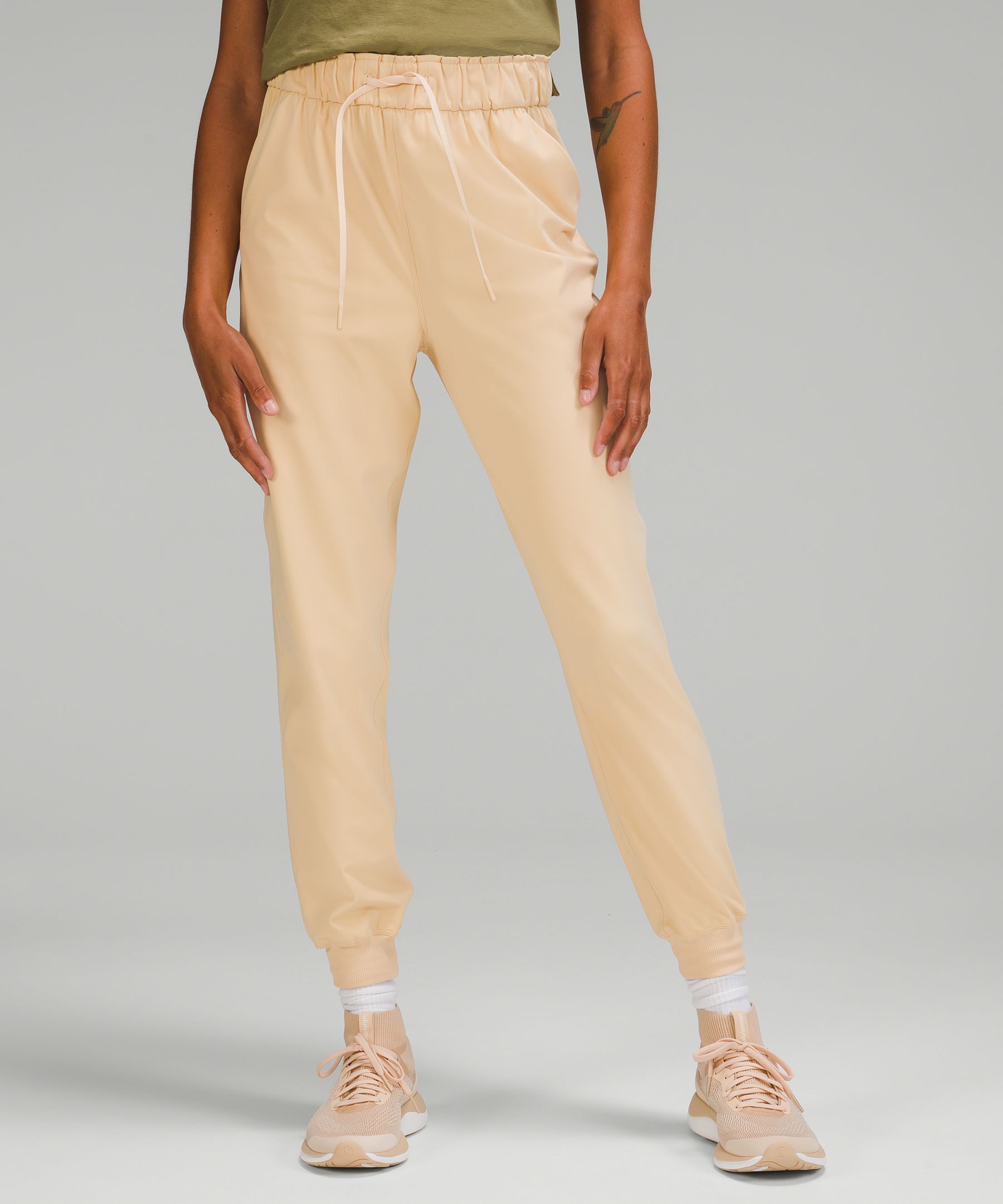 Lululemon Stretch High-rise Joggers Full Length In Prosecco