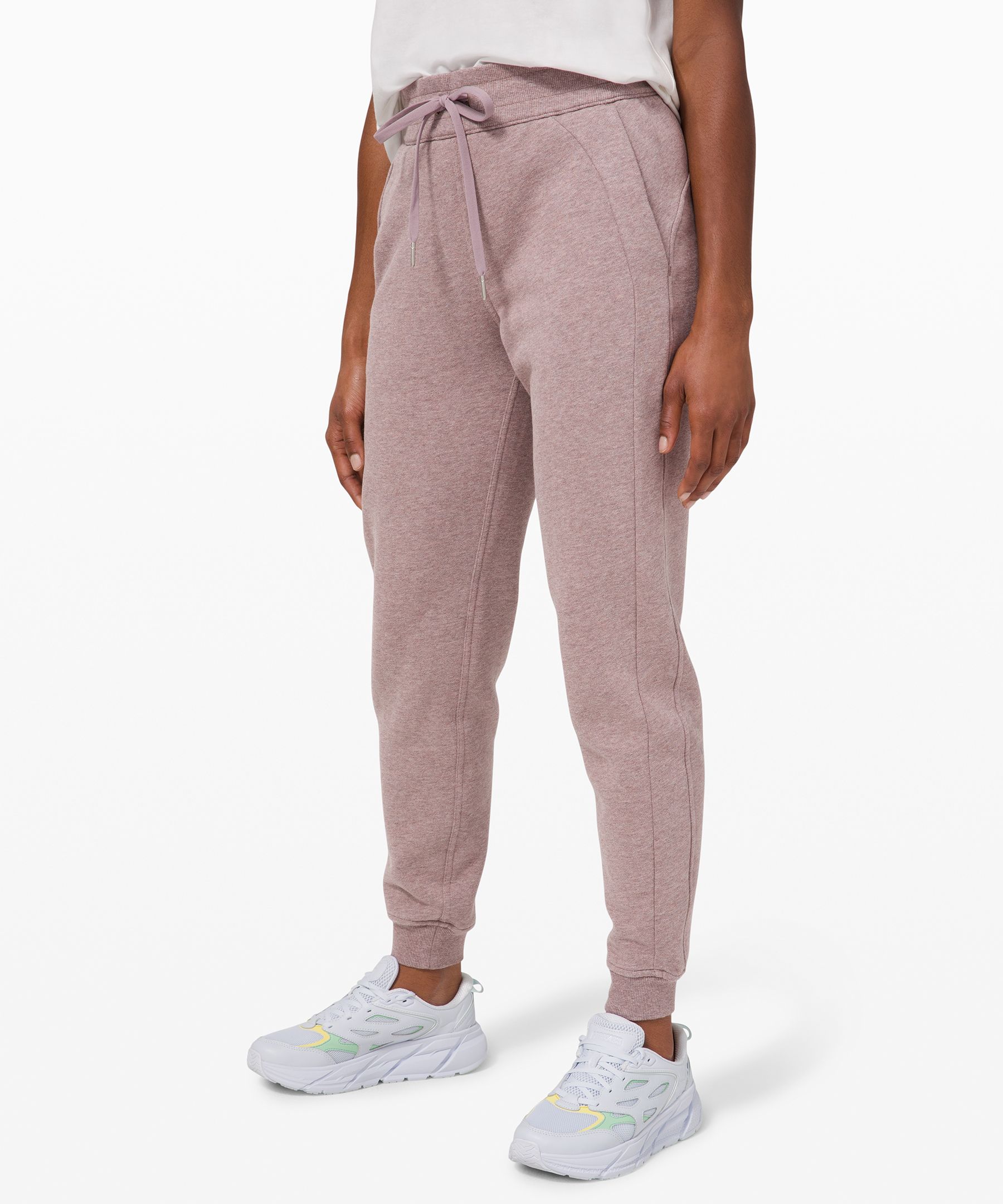 Lululemon Scuba High-rise Joggers In Heathered Speckled Black | ModeSens