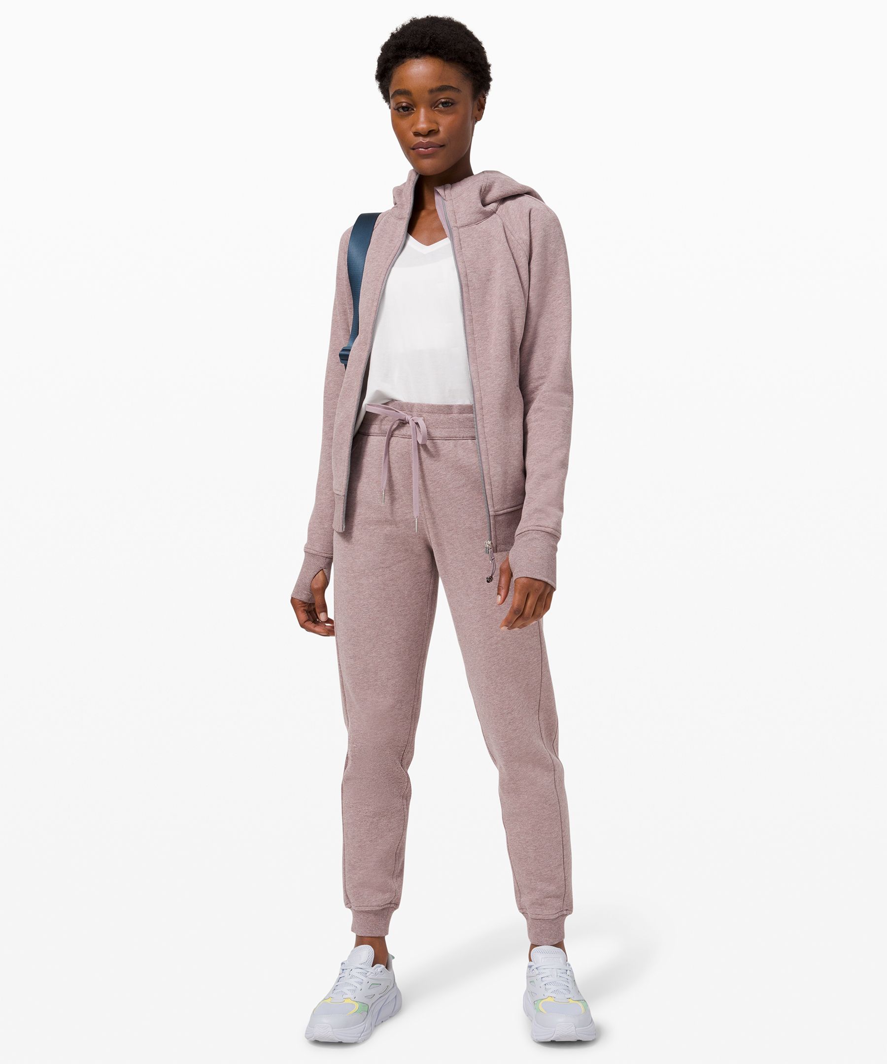 Lululemon Scuba High-Rise French Terry Jogger - Pastel Blue - lulu fanatics