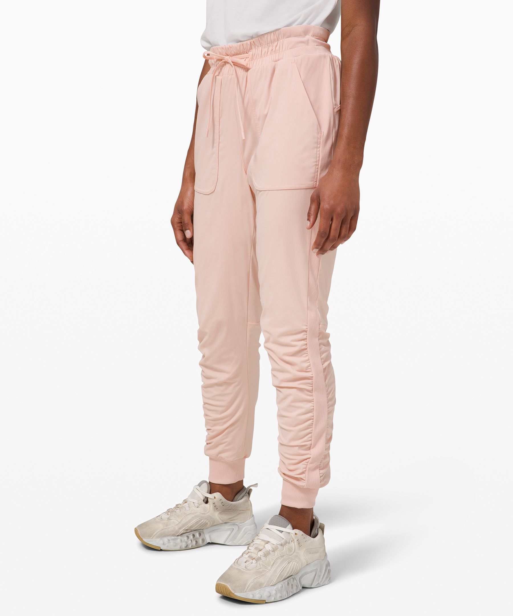 Lululemon Beyond The Studio Joggers In Feather Pink