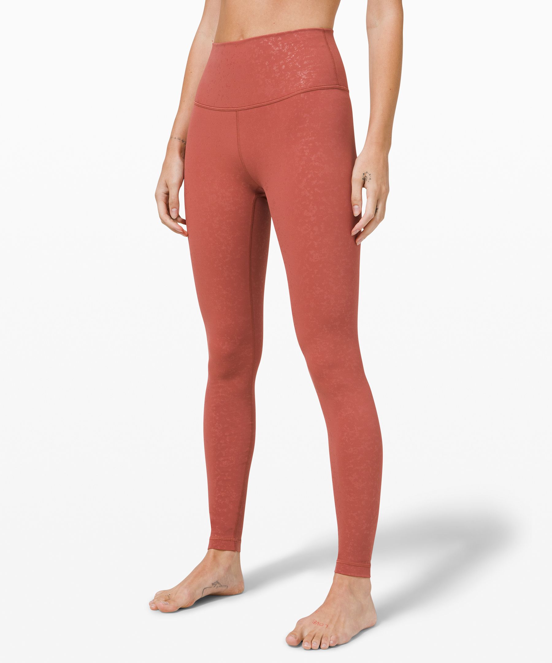  lululemon Womens Wunder Under Yoga Pants High-Rise 28