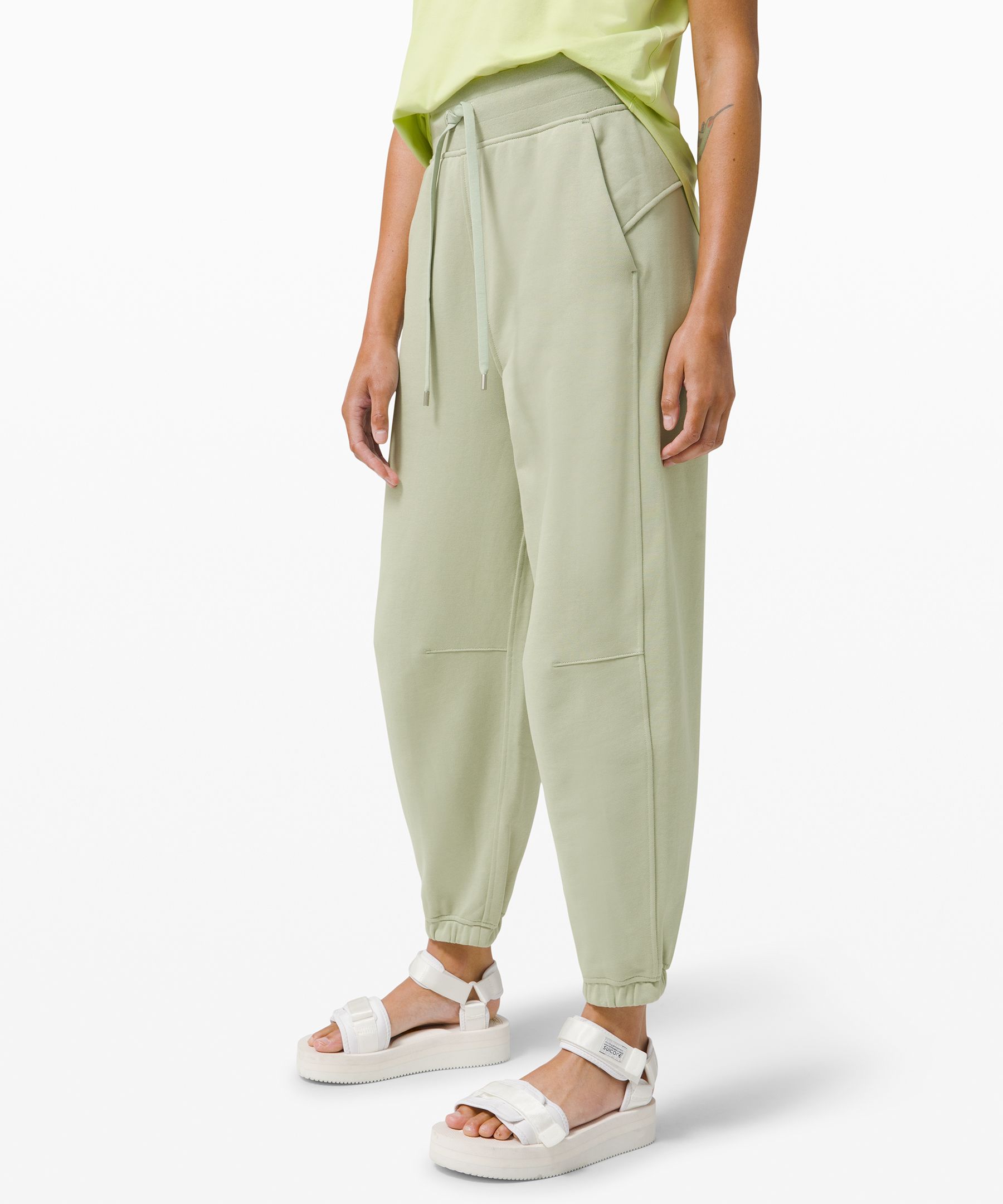 Extra High-Waisted French Terry Plus-Size Sweatpants