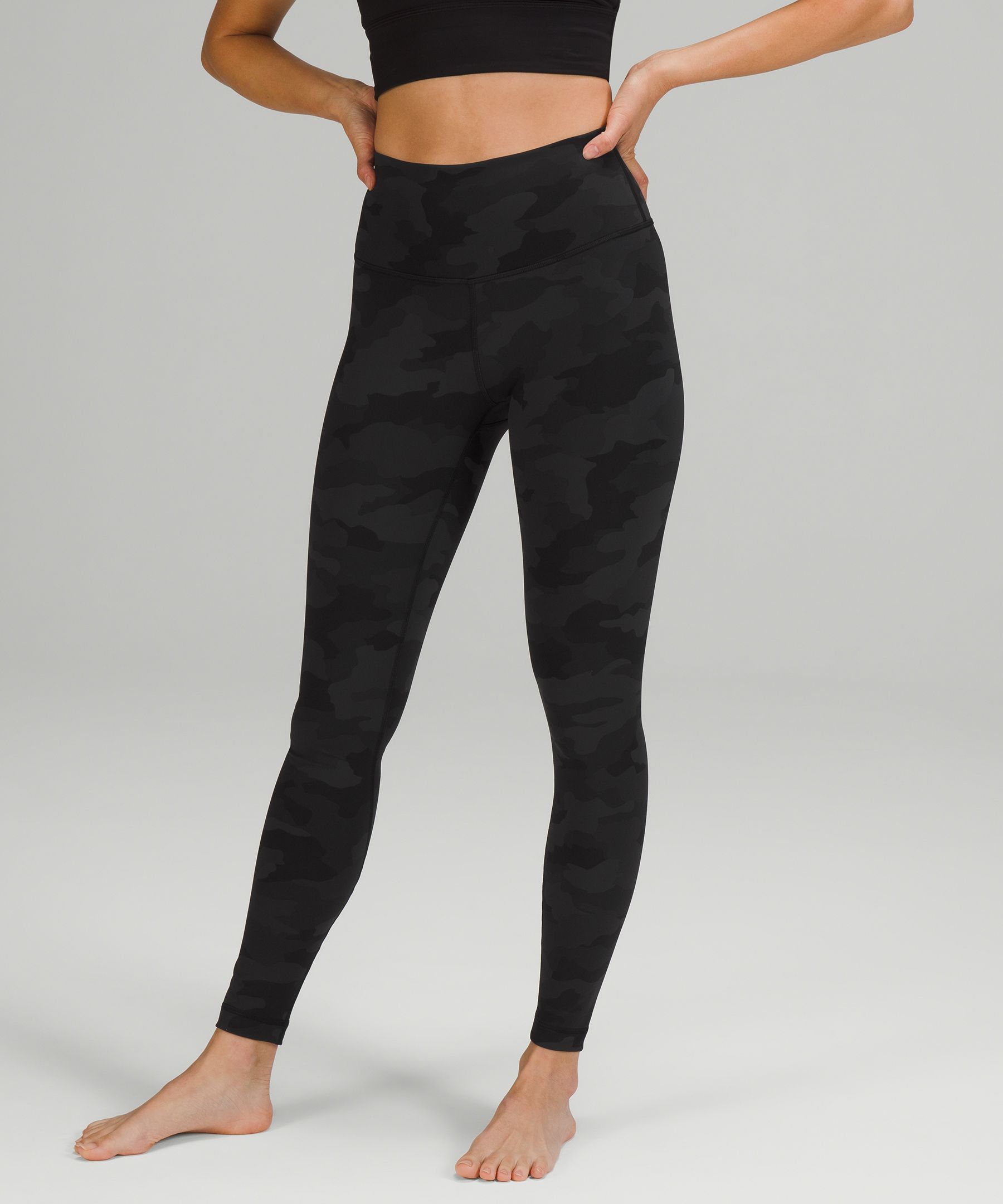 Lululemon Wunder Under High Rise Tight 25 7/8 Yoga Pants (Black