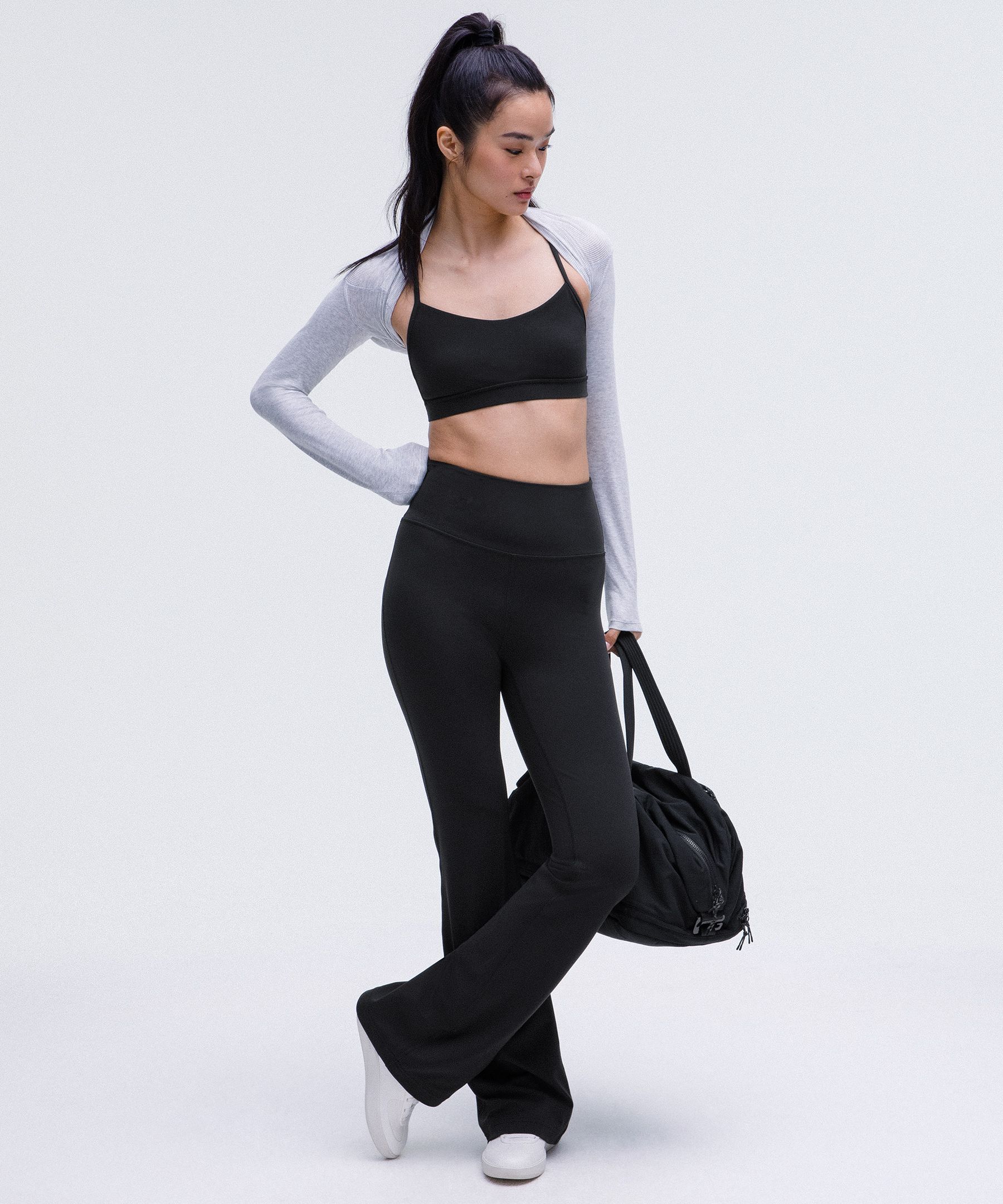 lululemon athletica Groove Super-high-rise Flared leggings