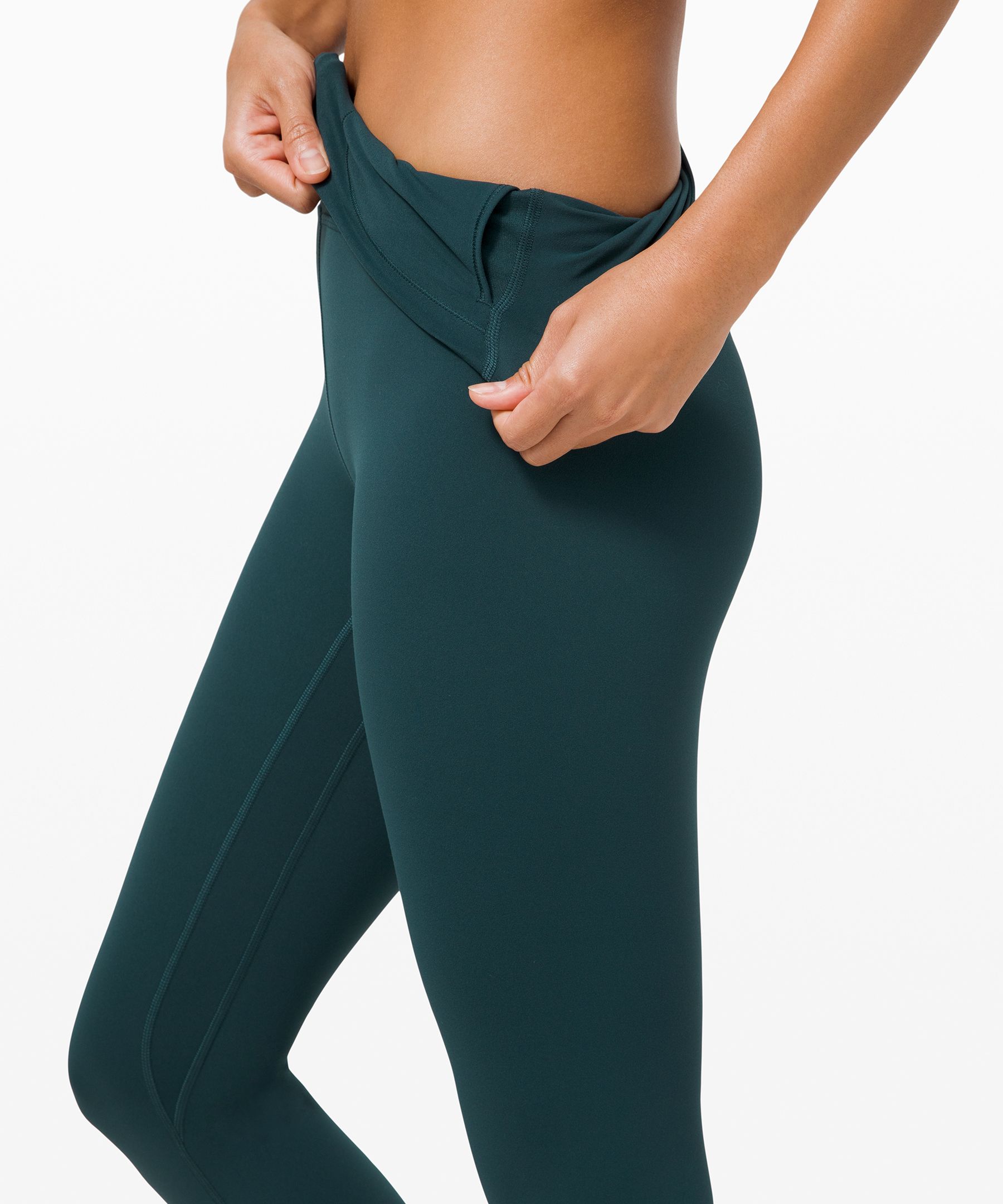 Lululemon Fast and Free High-Rise Tight 25 - Maldives Green