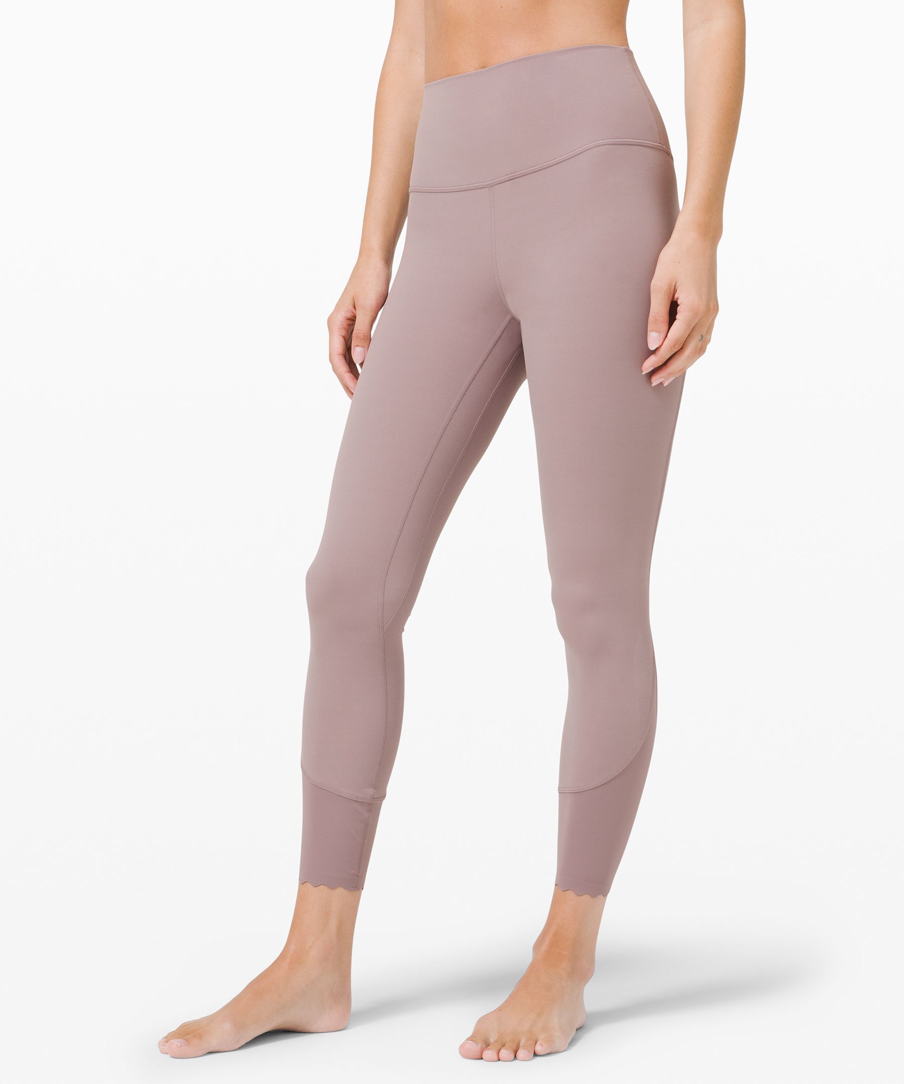 scalloped lululemon leggings