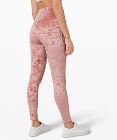 Wunder Lounge High-Rise Tight 26"  *Crushed Velvet, Asia Fit