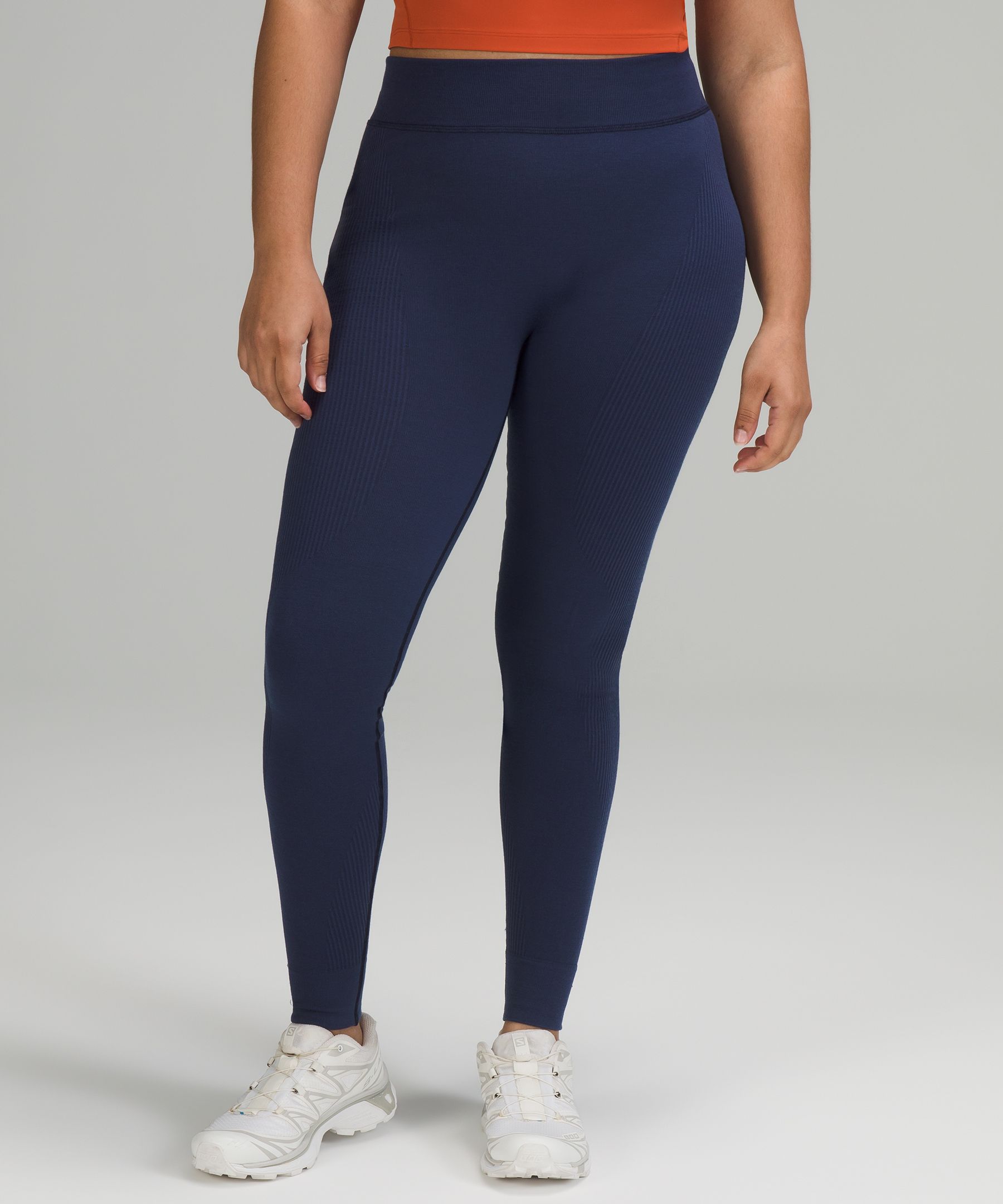 Lululemon Keep The Heat High-rise Tights 27" In Night Sea