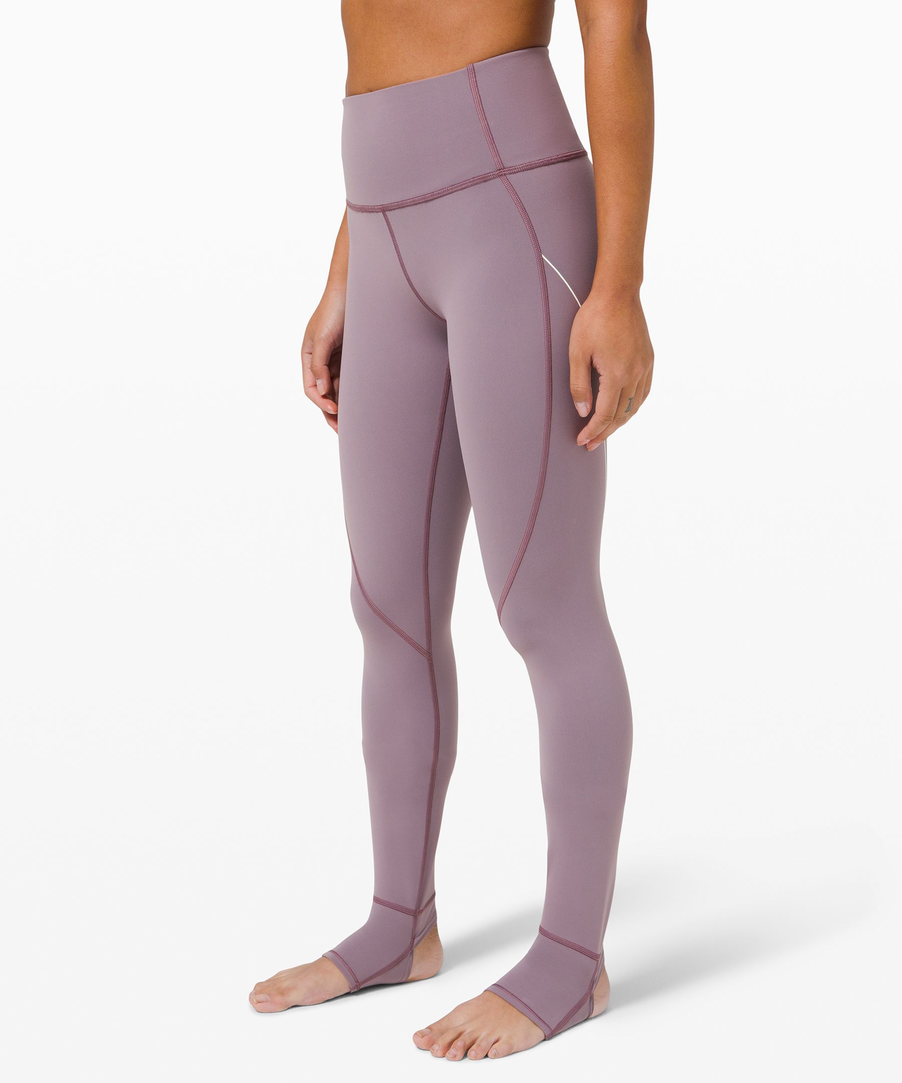 Focus Full Length Mulberry Plum Maternity Sports Leggings