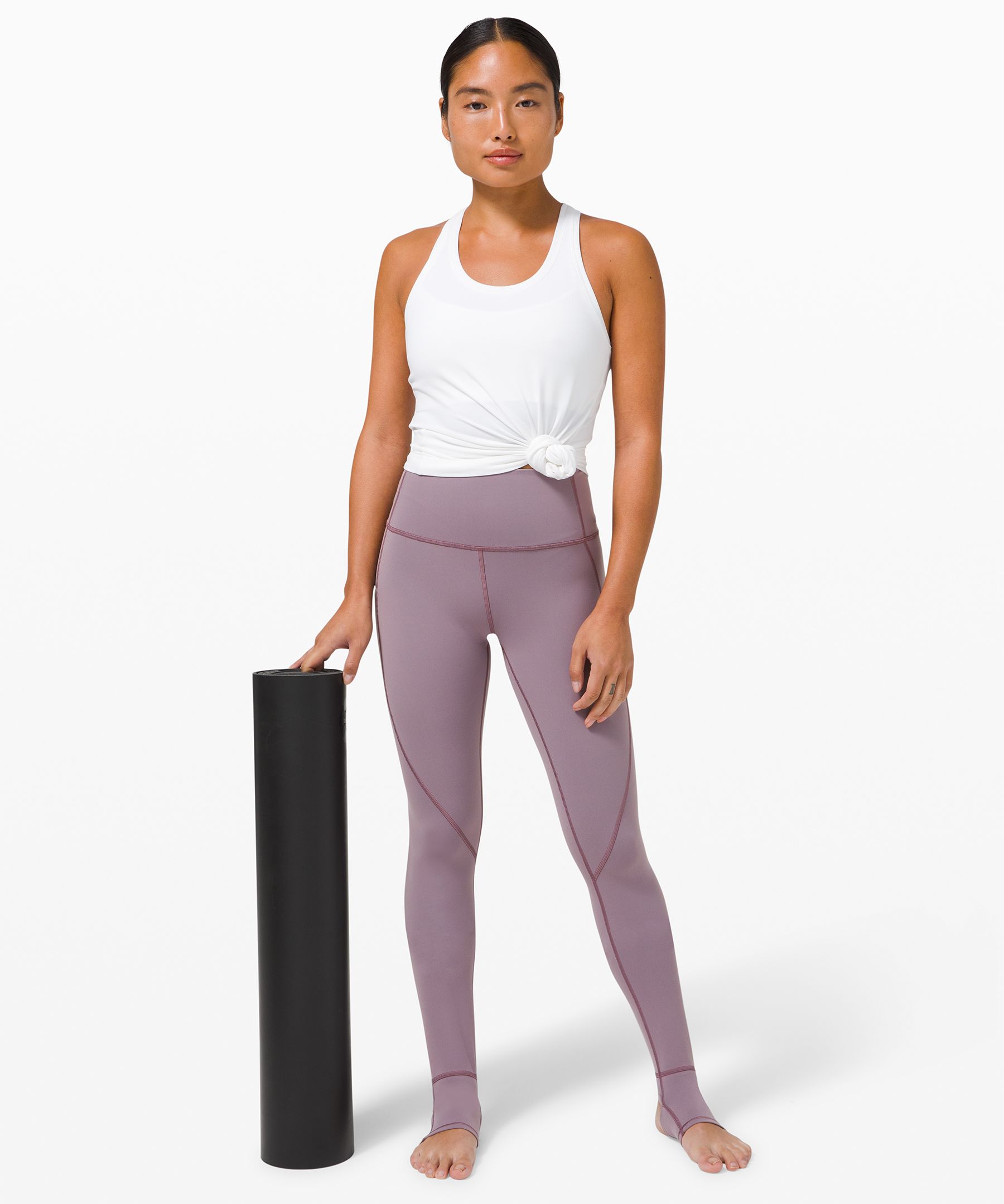 Focus Full Length Mulberry Plum Sports Leggings