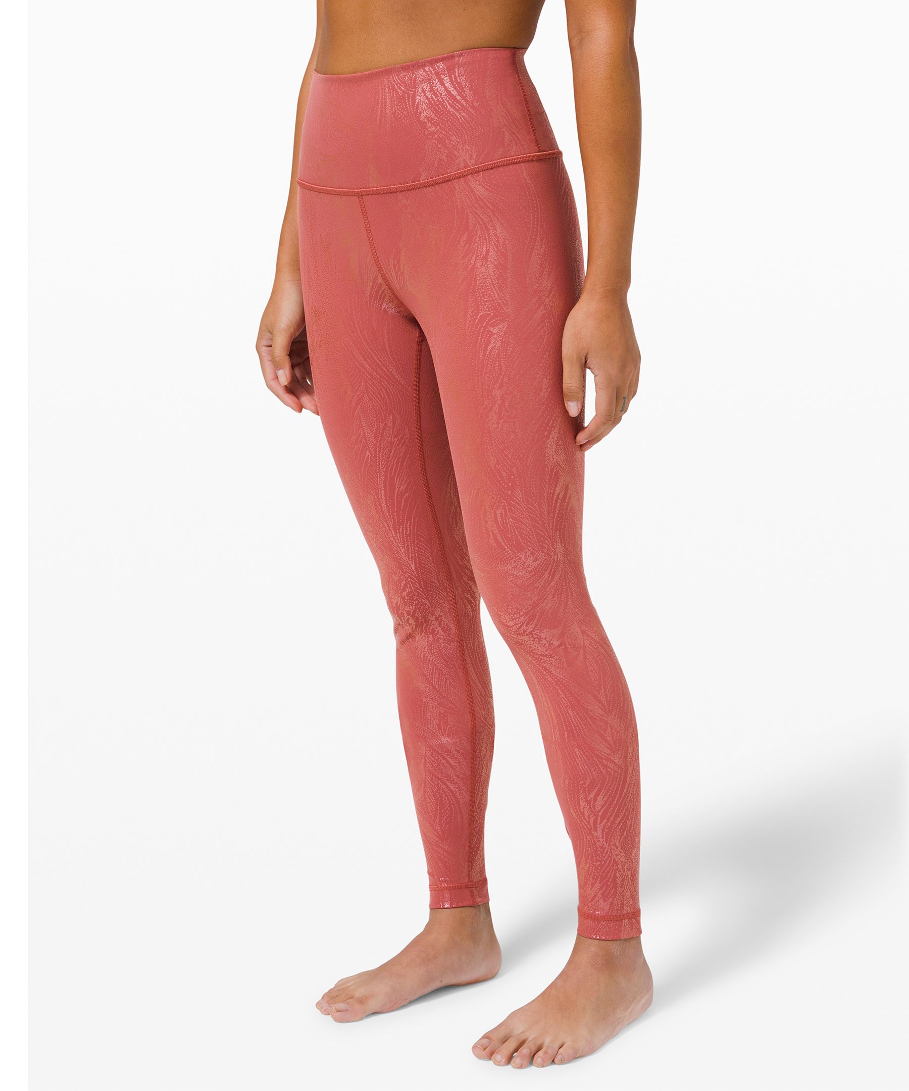 Lululemon pink wunder store under