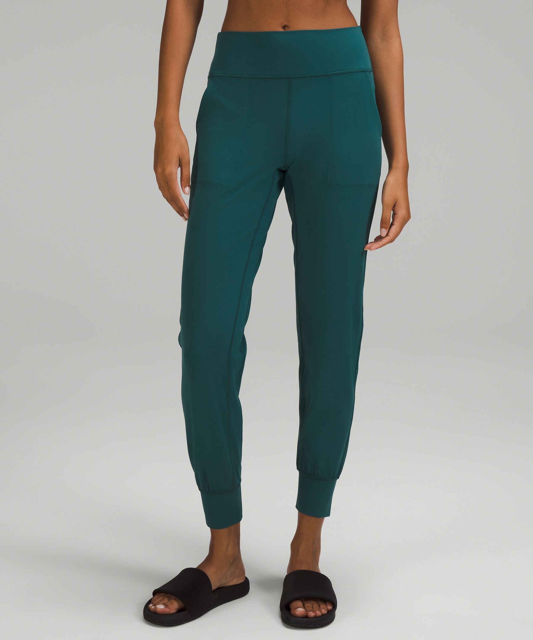 Women's SAGE Brown XLarge Jogger Style pants Lululemon Align