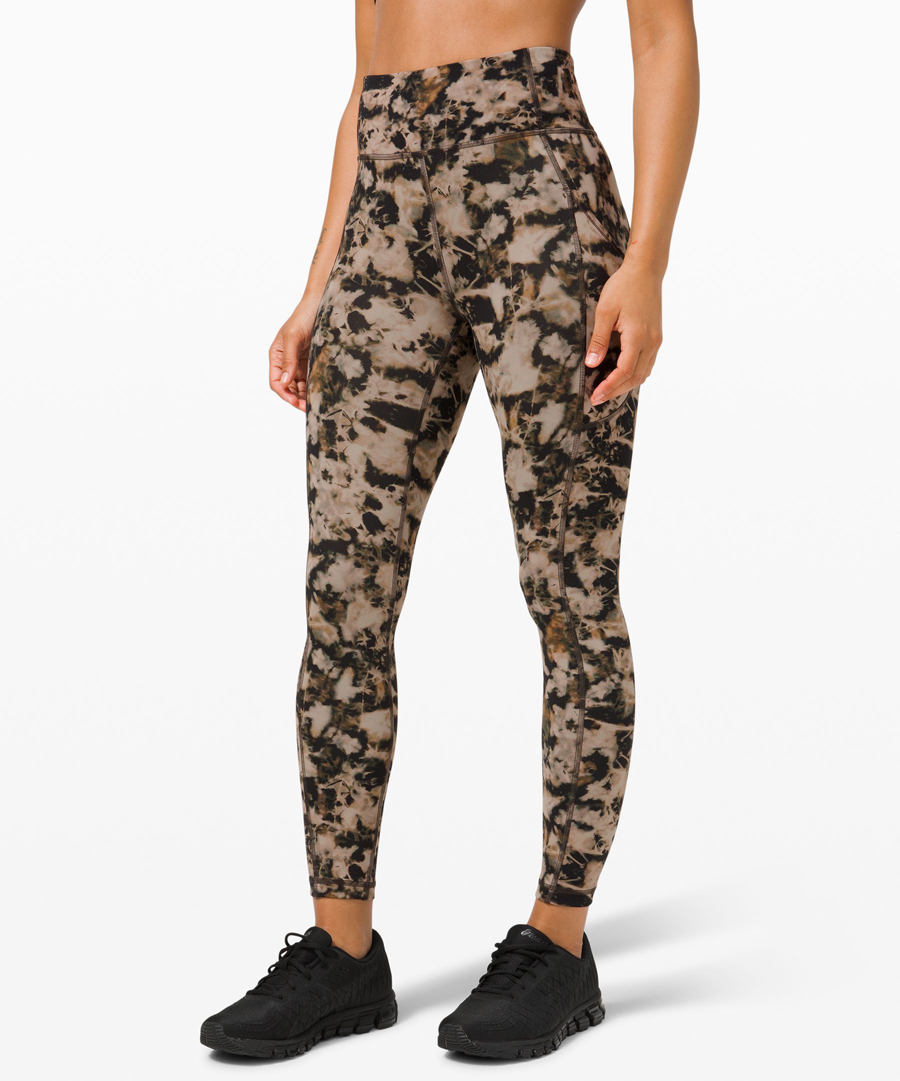 Lululemon Invigorate High-Rise Tight 25 - Foliage Overlay Multi