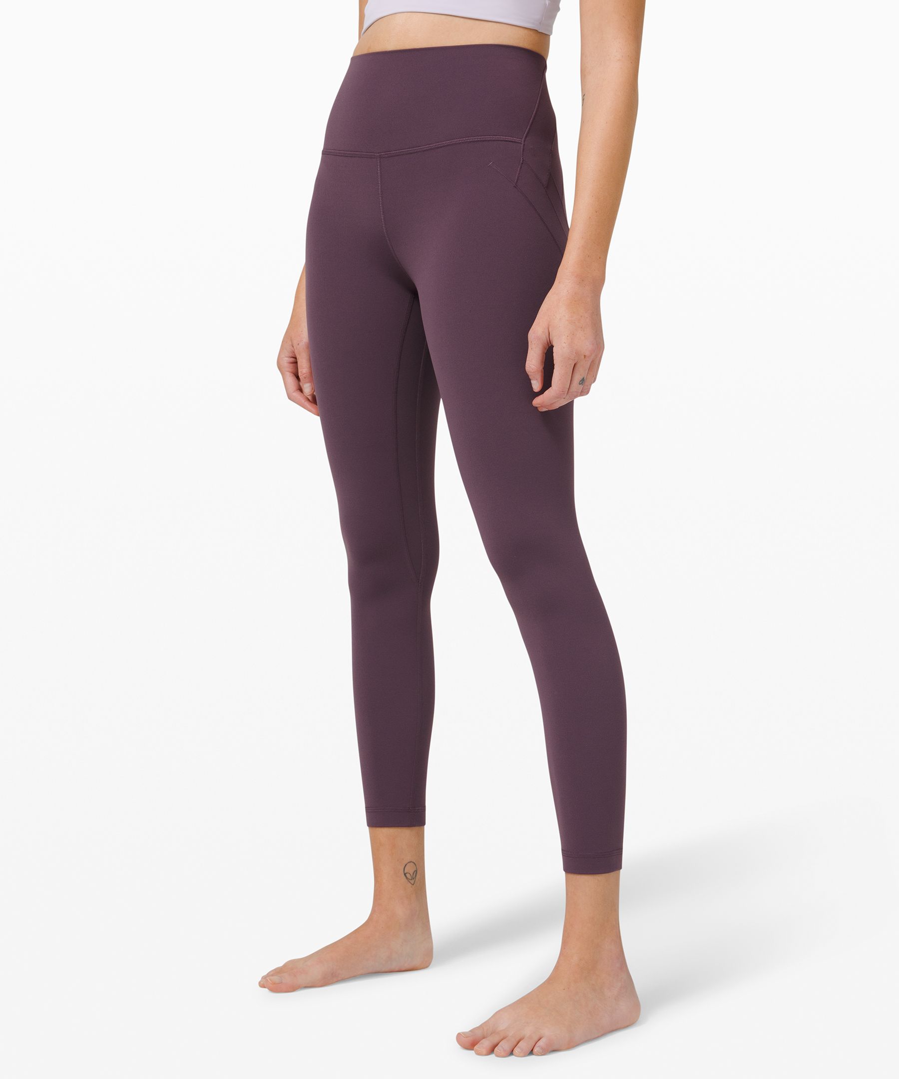 Lululemon lab Embossed Nulu Yoga Tight 25, Women's Leggings/Tights