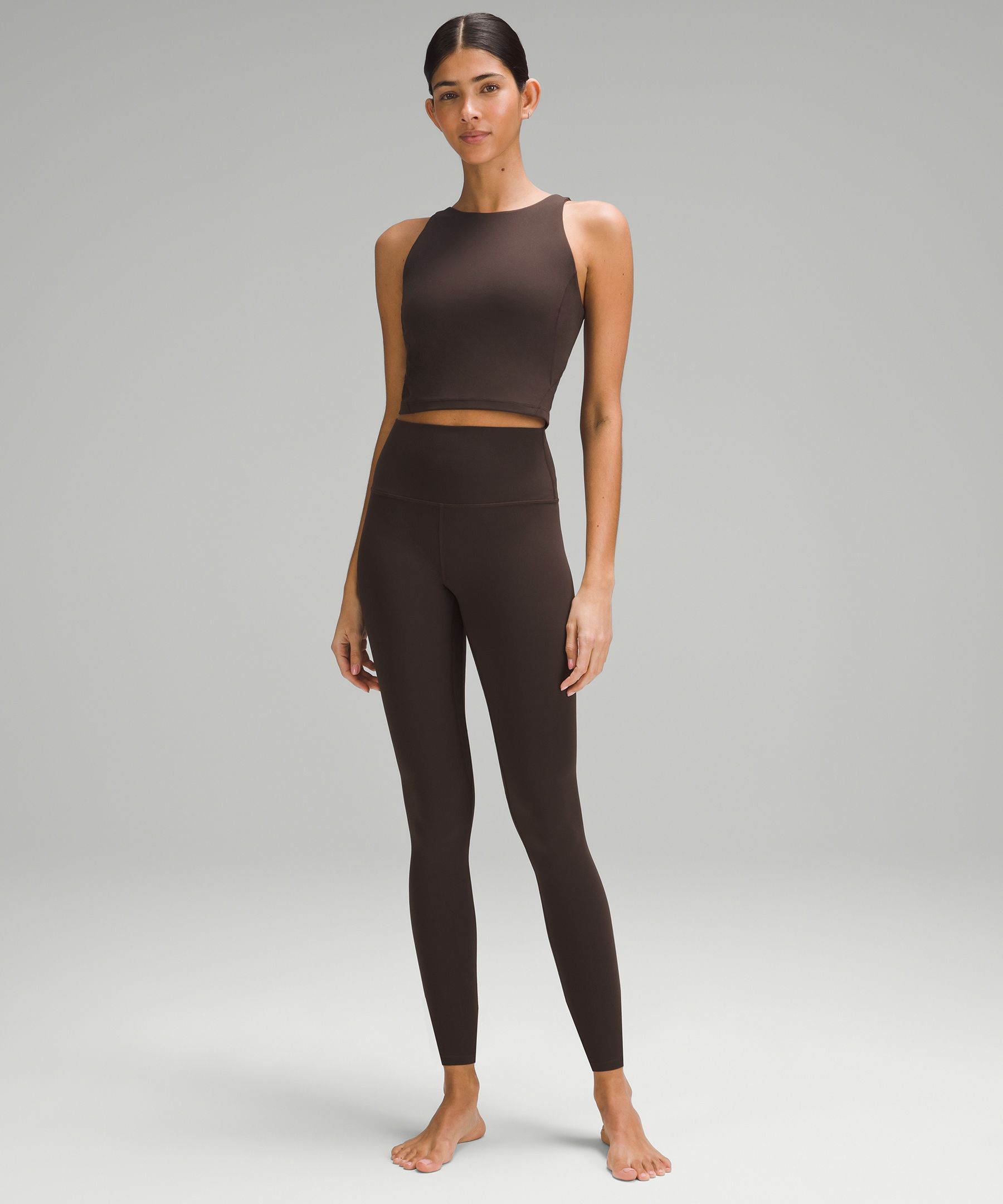 High Waist Leggings With Piping Detail Shop Now