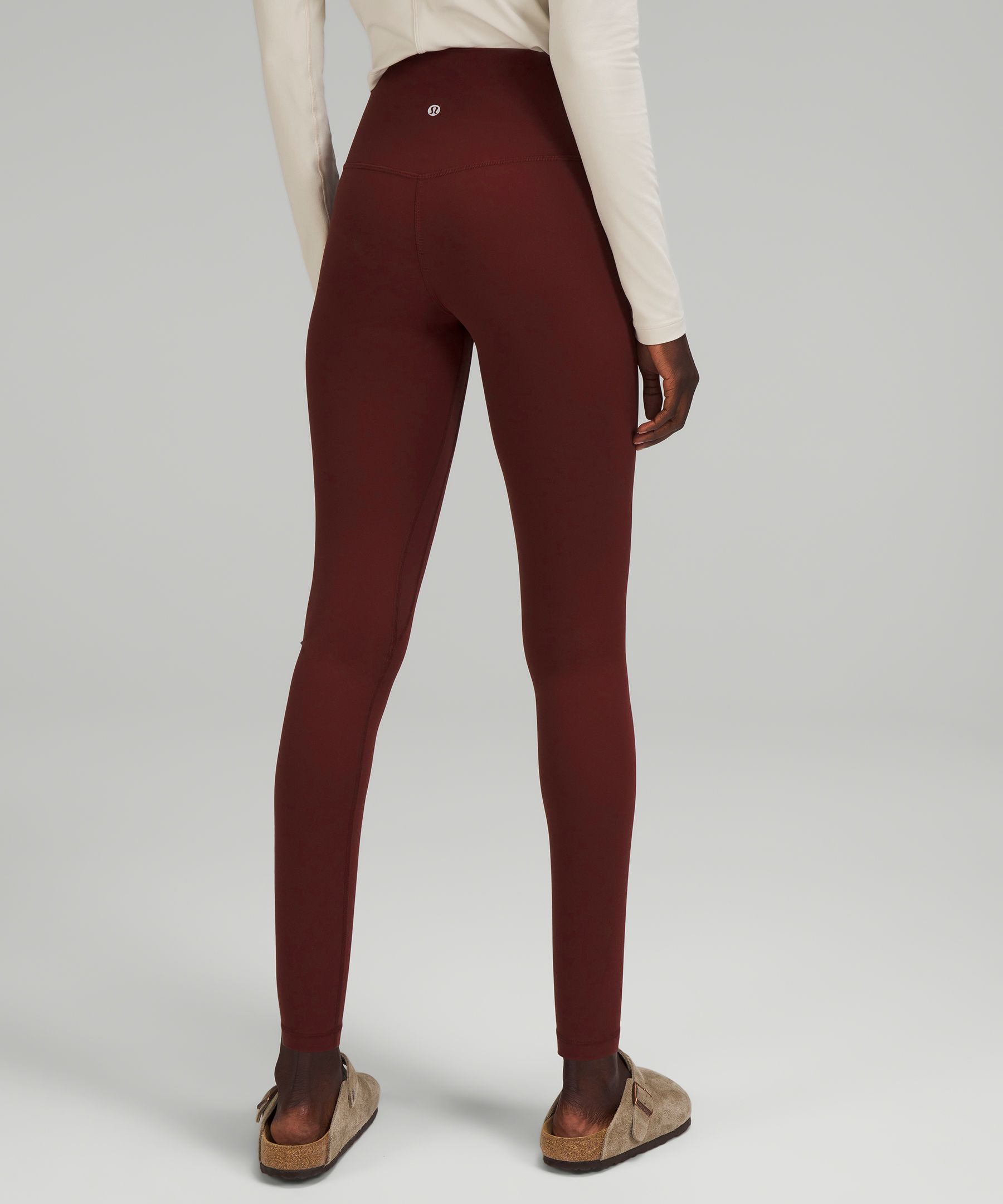 lululemon Align High-Rise burgundy maroon leggings