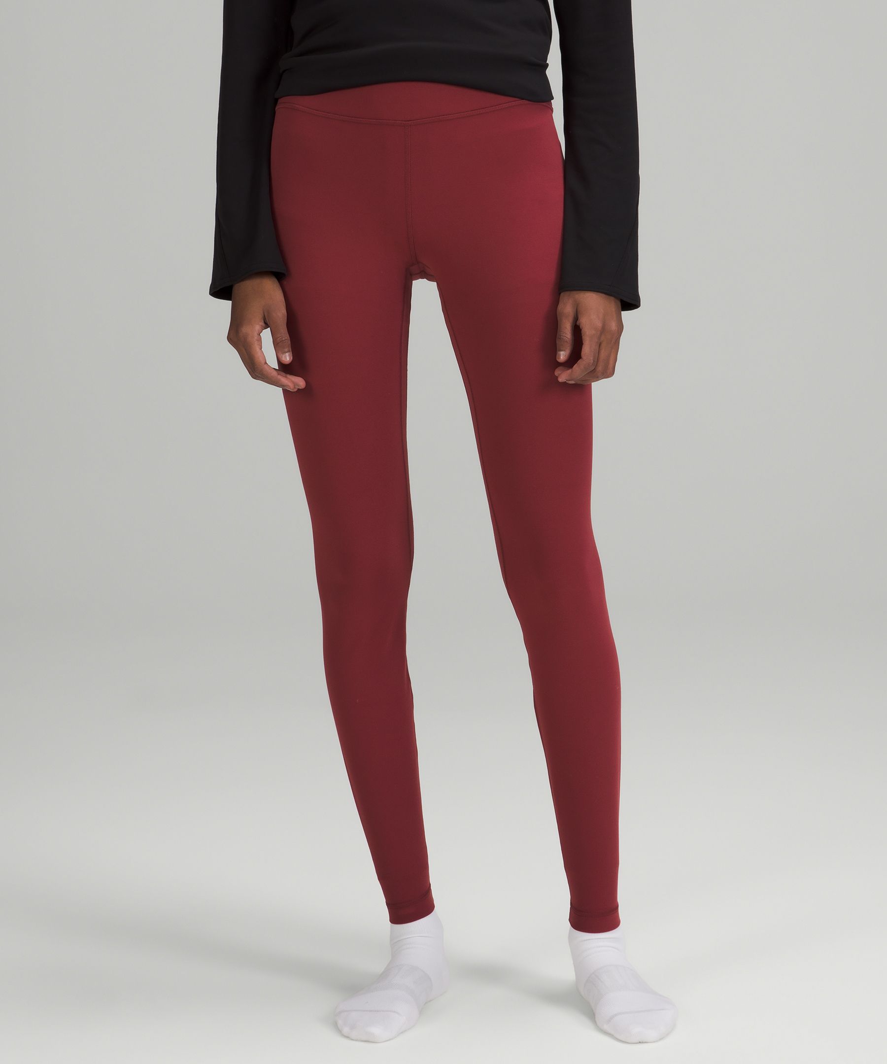 Lululemon Align™ Super-high Rise Pants 28 In Red Merlot