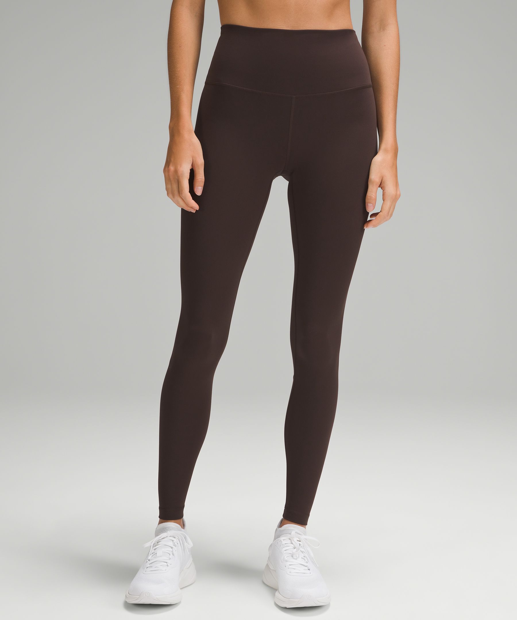 Lululemon Wunder Lounge Super-high-rise Tights 28 In Heathered