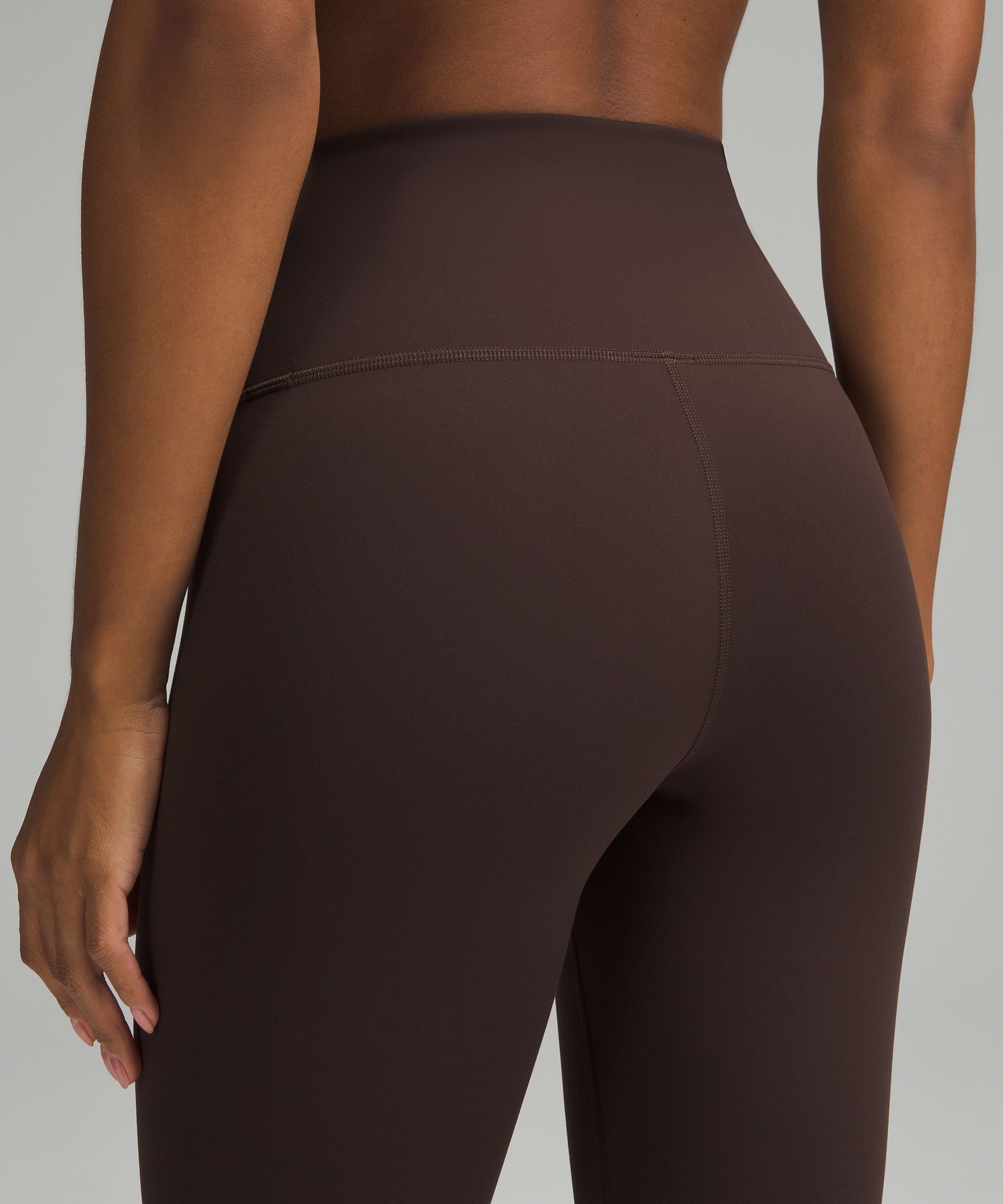 Lululemon Wunder Train High-Rise Tight 28 - Date Brown - lulu