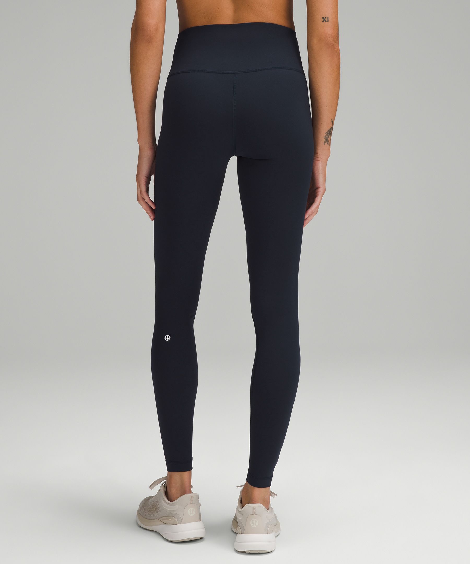 Lululemon Wunder Under Hi-Rise 7/8 Tight *25 In Heather Black Size 8 EUC  Gray - $58 (40% Off Retail) - From Breea