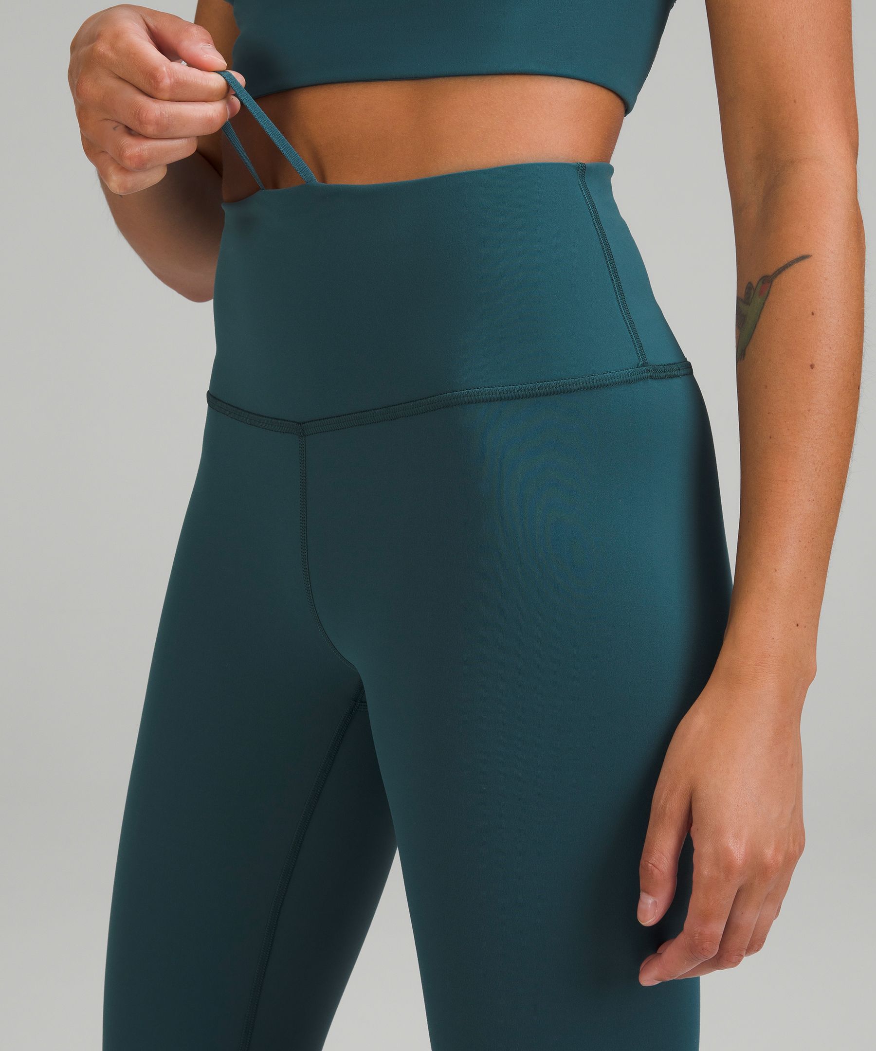 lululemon - The art of subtlety. Our classic Wunder Under Tights*Hi-Rise,  with a light ombre fade