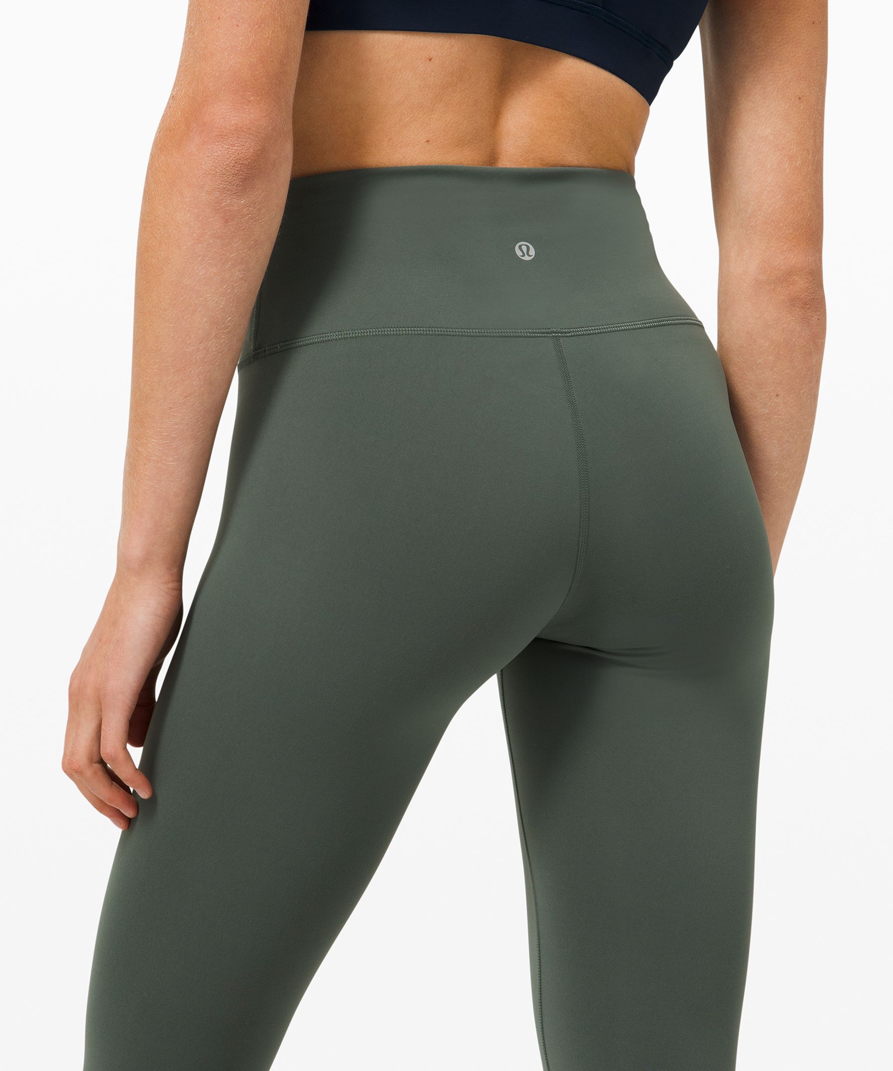 Lululemon Wunder Train Contour Fit High-Rise Tight 28 - Army