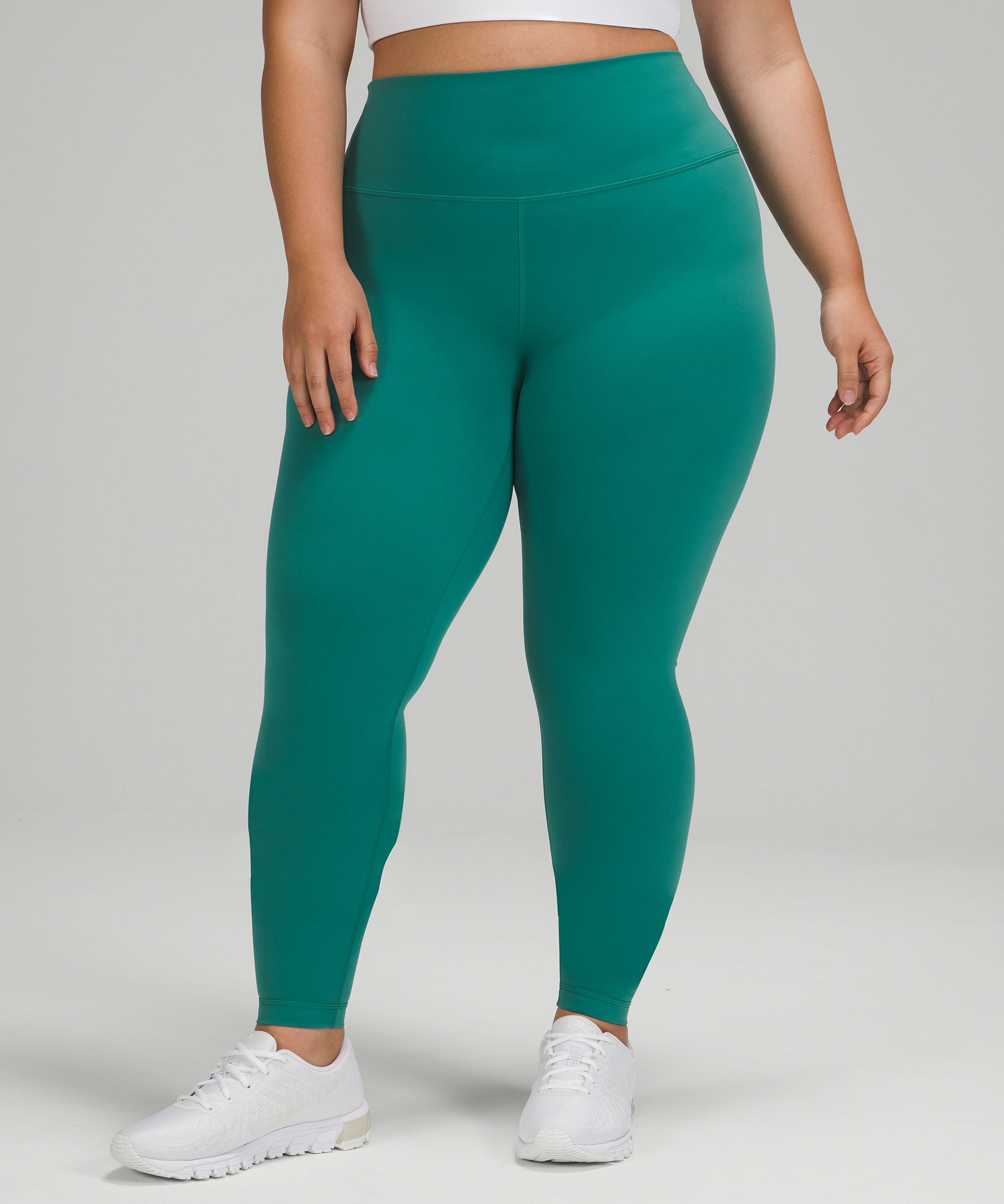 Lululemon Wunder Train High-rise Tights 28" In Teal Lagoon