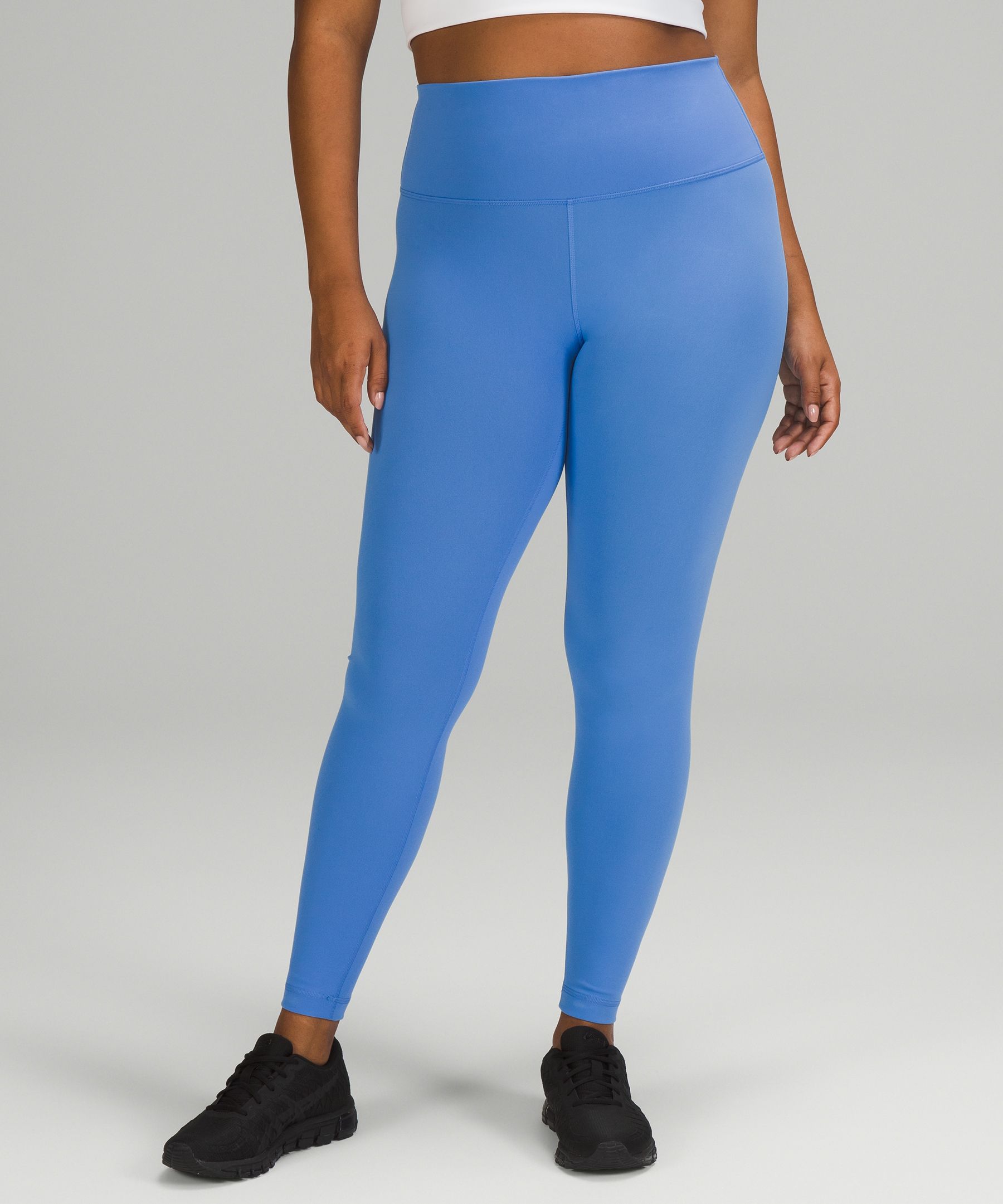 Lululemon Wunder Train High-rise Tights 28" In Blue Nile