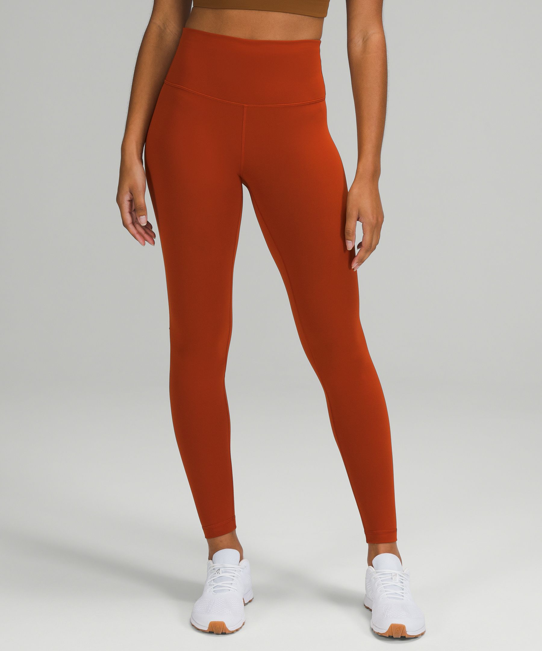 Lululemon Wunder Train High-rise Tights 31" In Aztec Brick