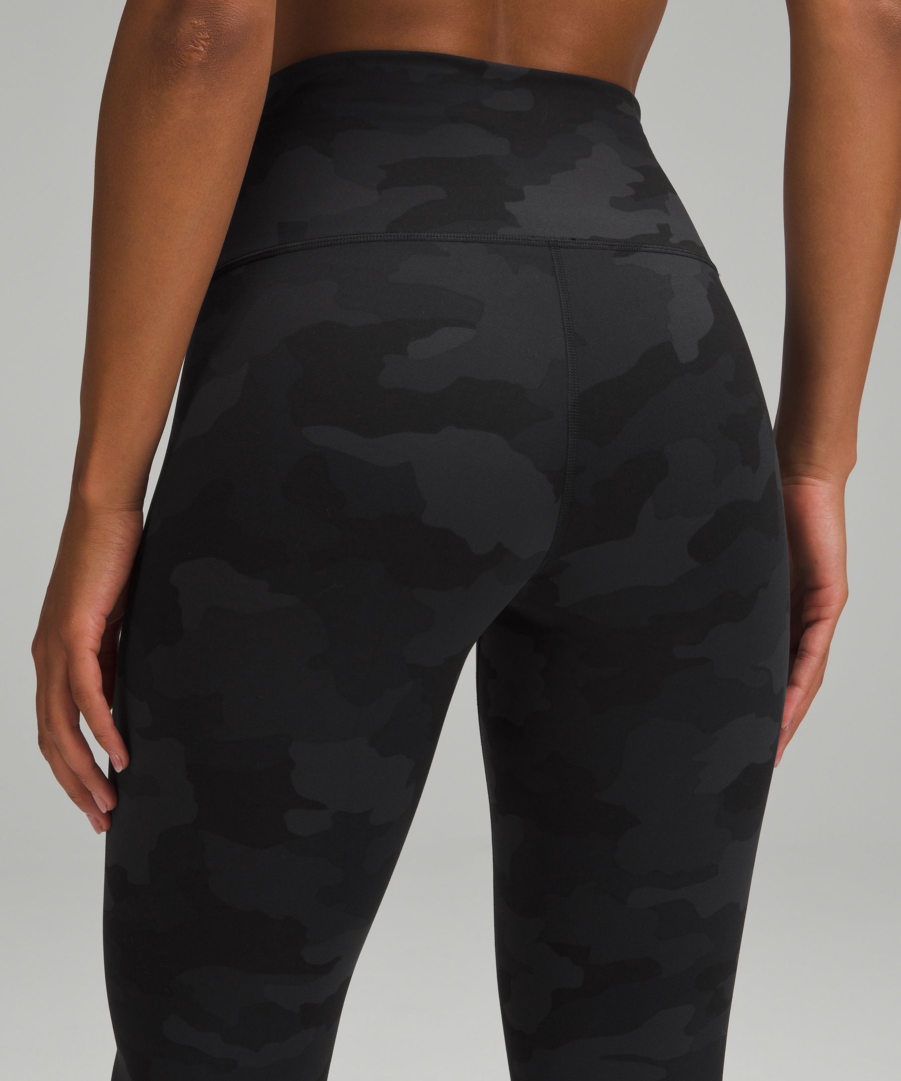 Lululemon Wunder Under Hi-Rise Tight Blackout Full-On Luon 28 - Black -  lulu fanatics