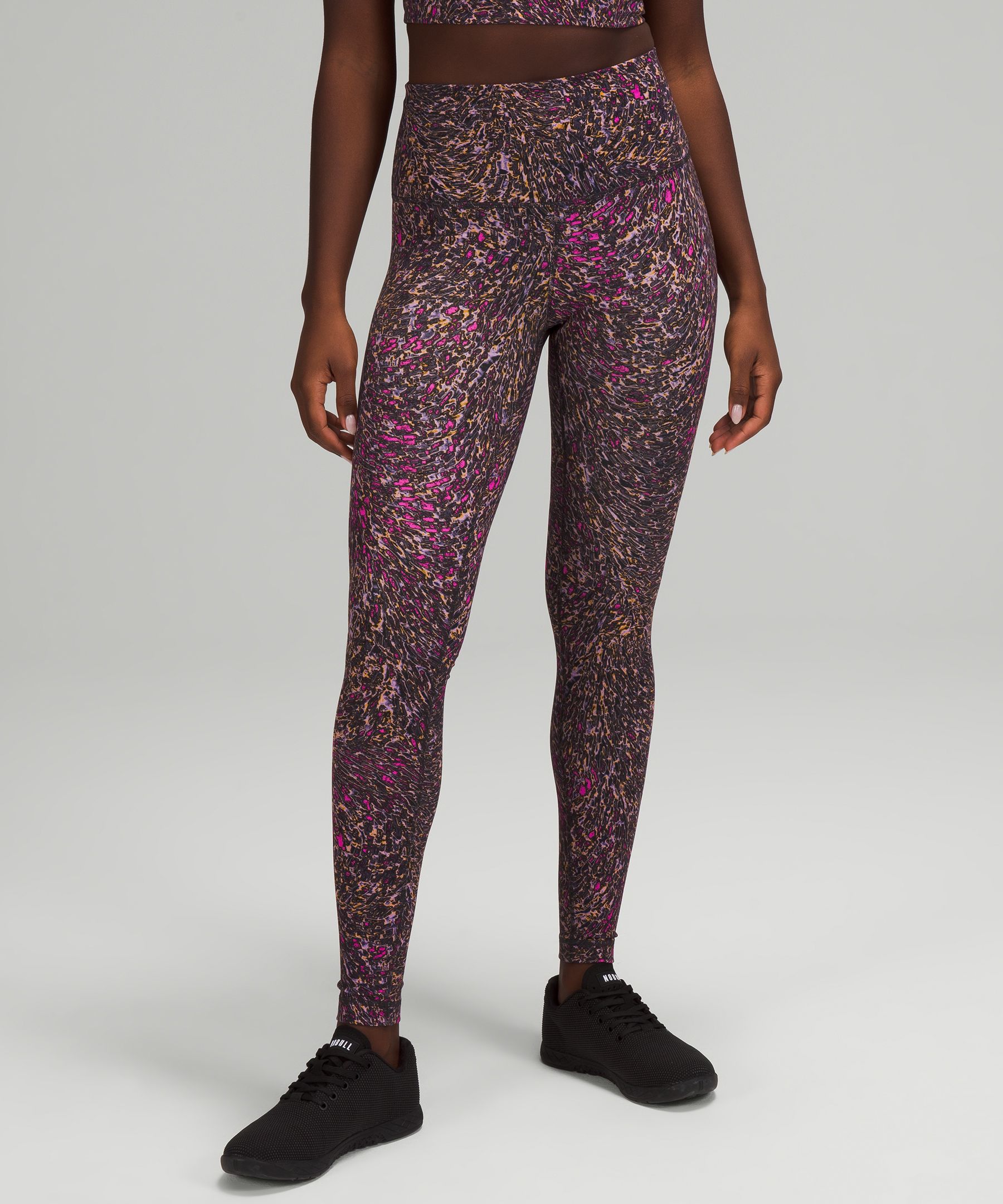 Lululemon Wunder Train High-rise Leggings 28" In Topography Multi