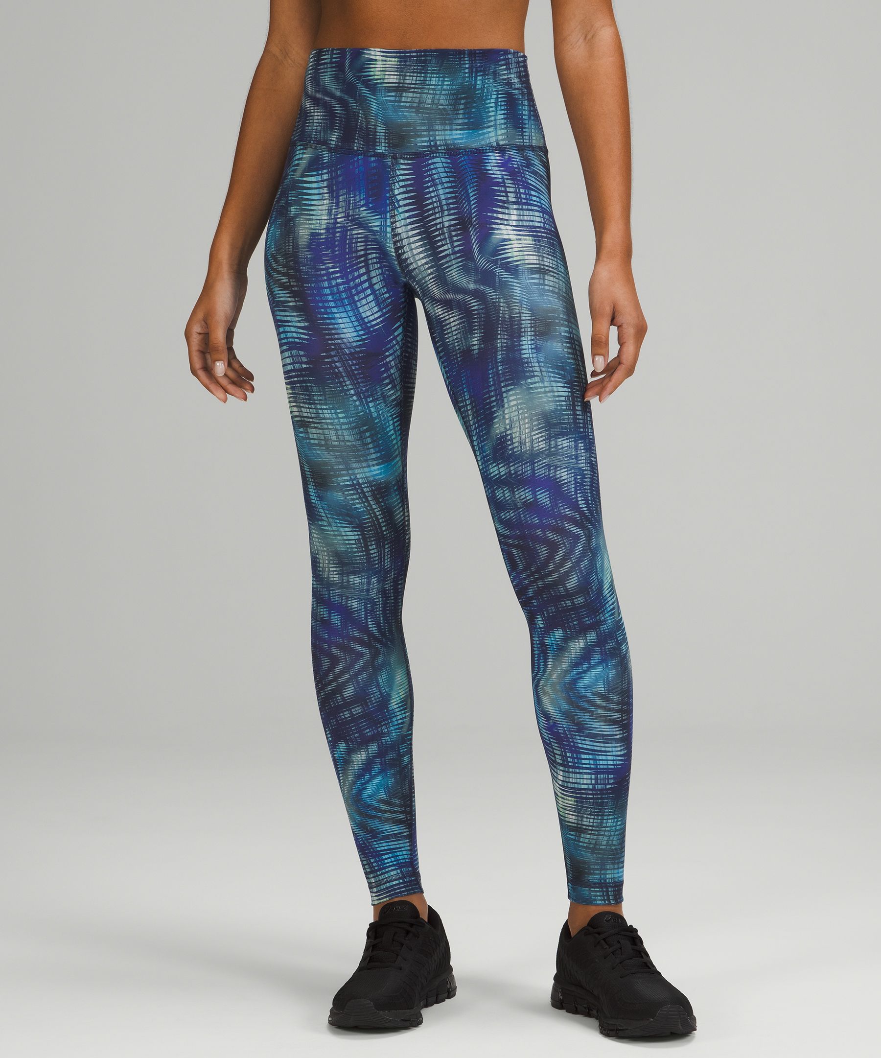 Lululemon Fine Force High-Rise Tight 28 - Iron Blue - lulu fanatics