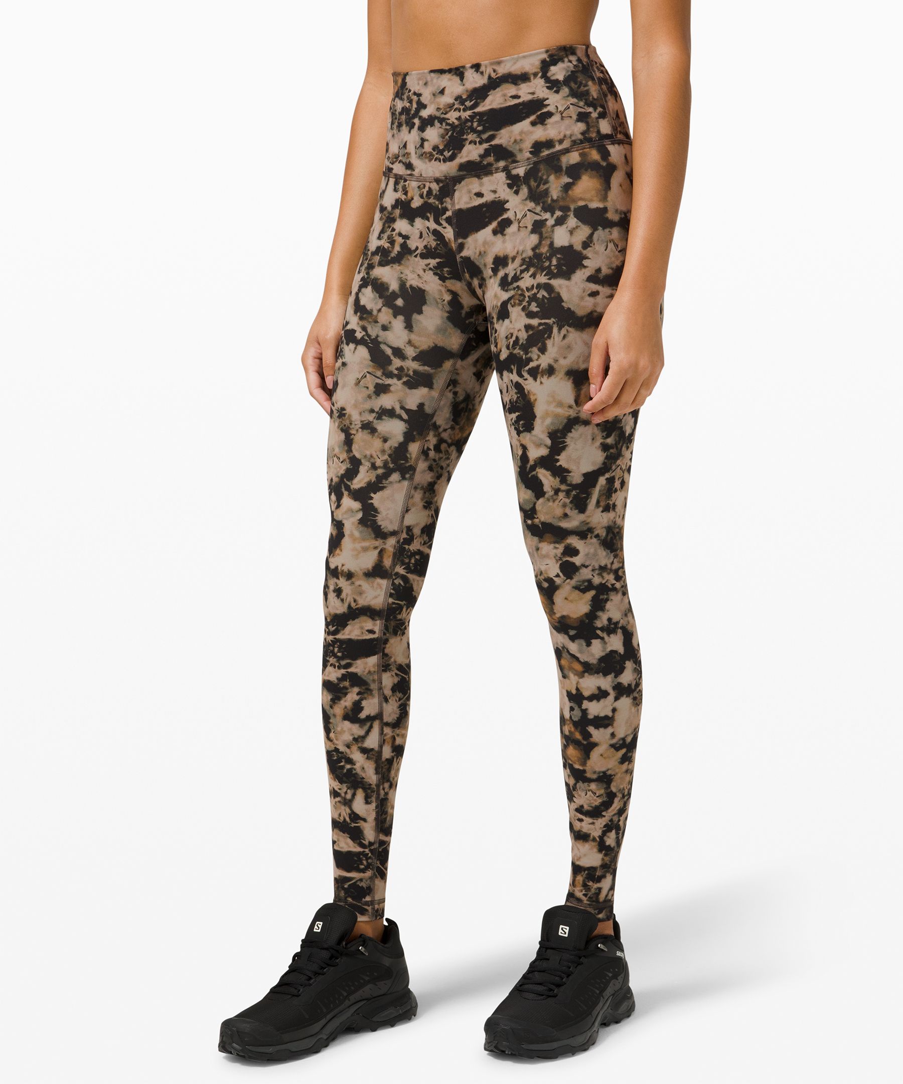 Lululemon Wunder Train Diamond Dye Leggings