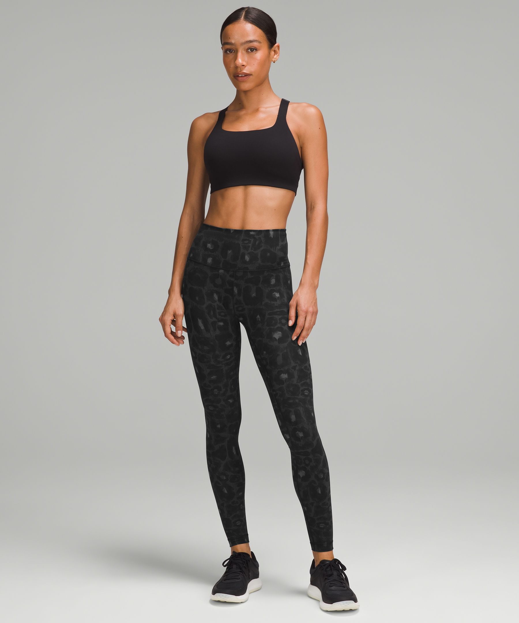Lululemon leopard print leggings sale