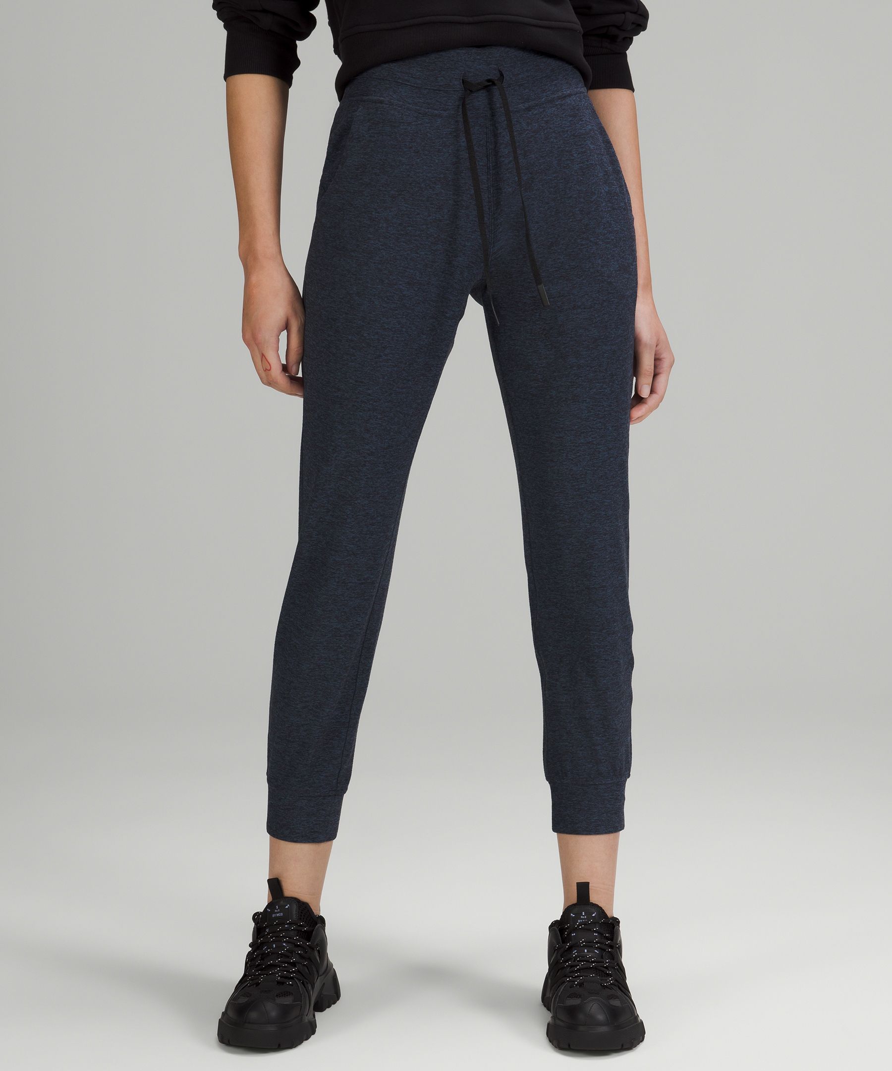 Lululemon Ready To Rulu High-rise Joggers 7/8 Length In Heathered