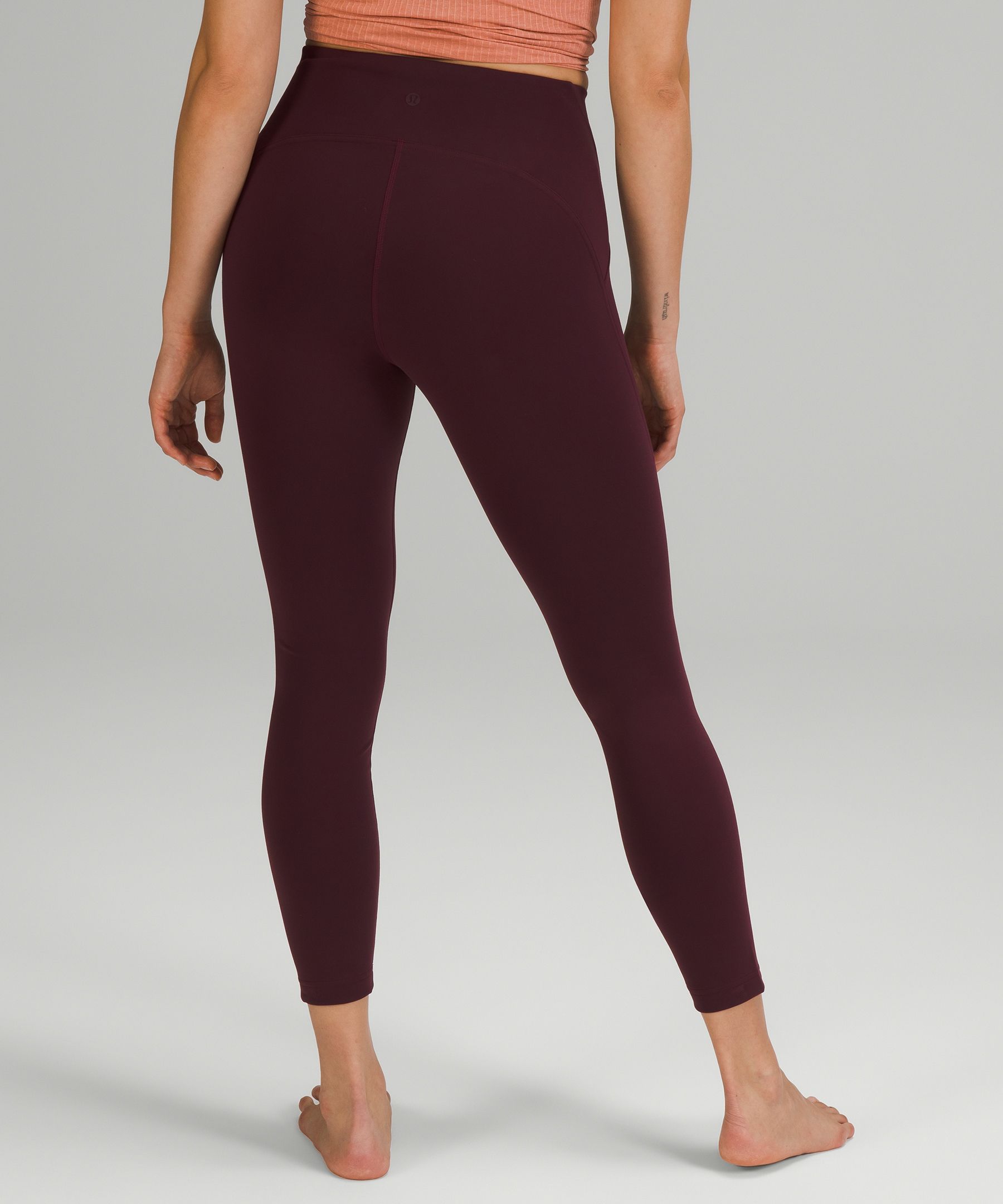 Lululemon Instill High-rise Leggings 25 In Copper Brown