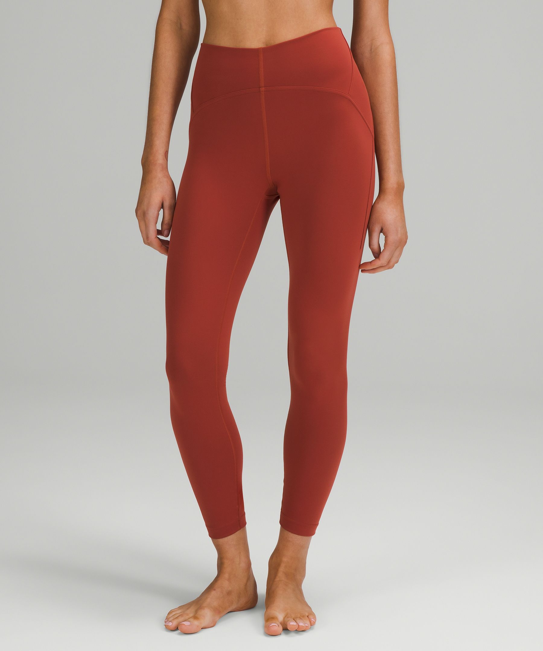 Lululemon Instill High-rise Leggings 25 In Copper Brown