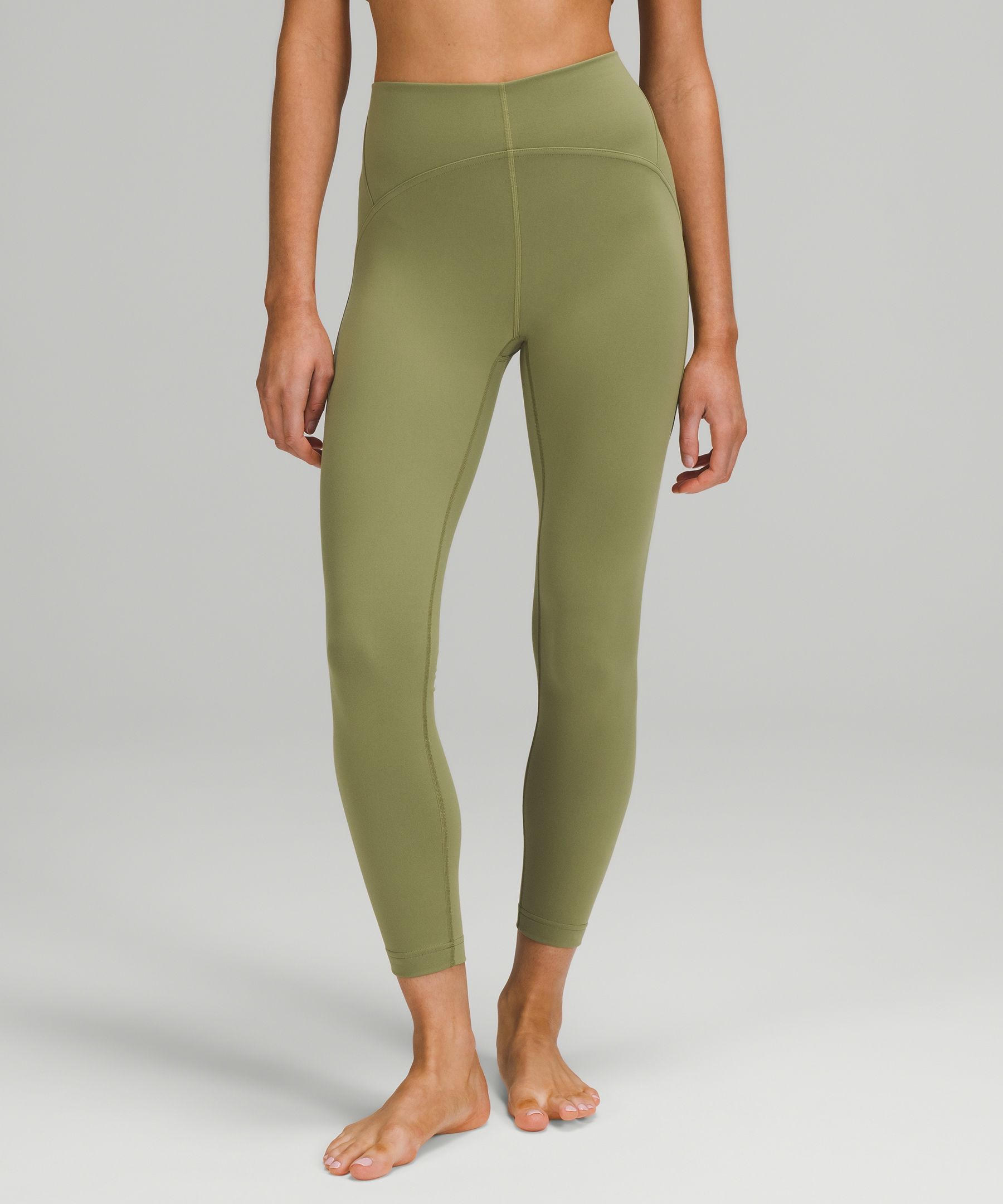 Lululemon Instill High-rise Leggings 25" In Bronze Green