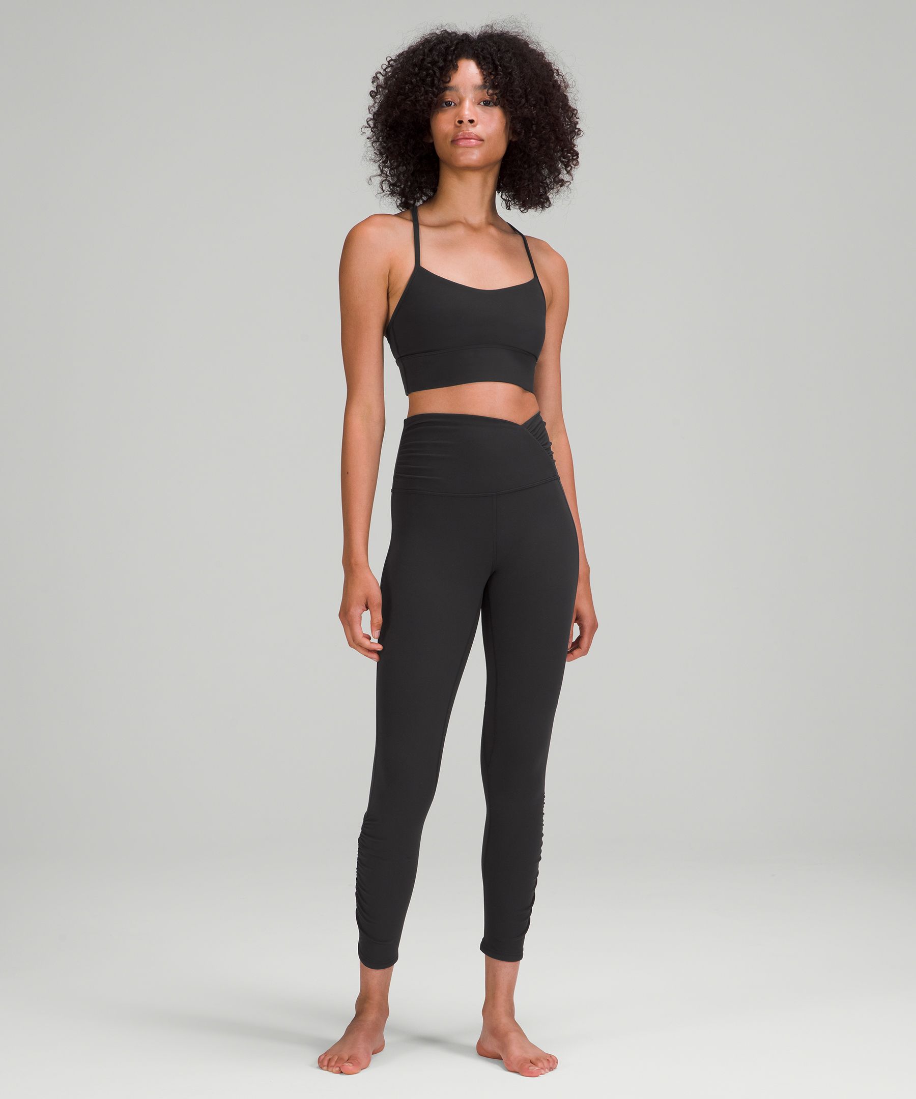 ruched waist aligns just dropped in the US! I love the waist