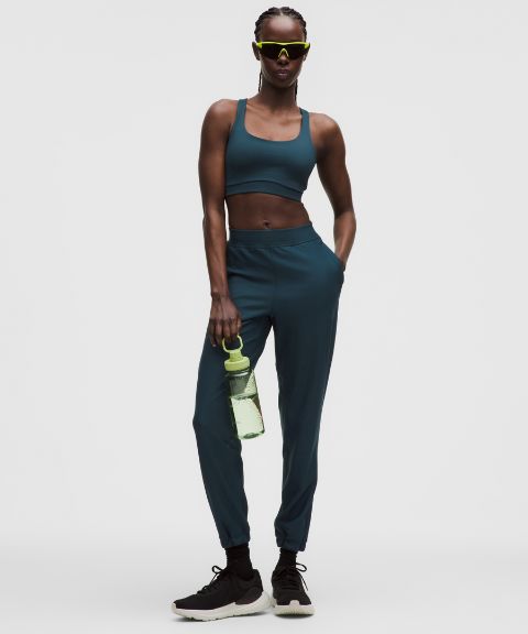 Женские флисовые джоггеры Lululemon Adapted State с высокой посадкой