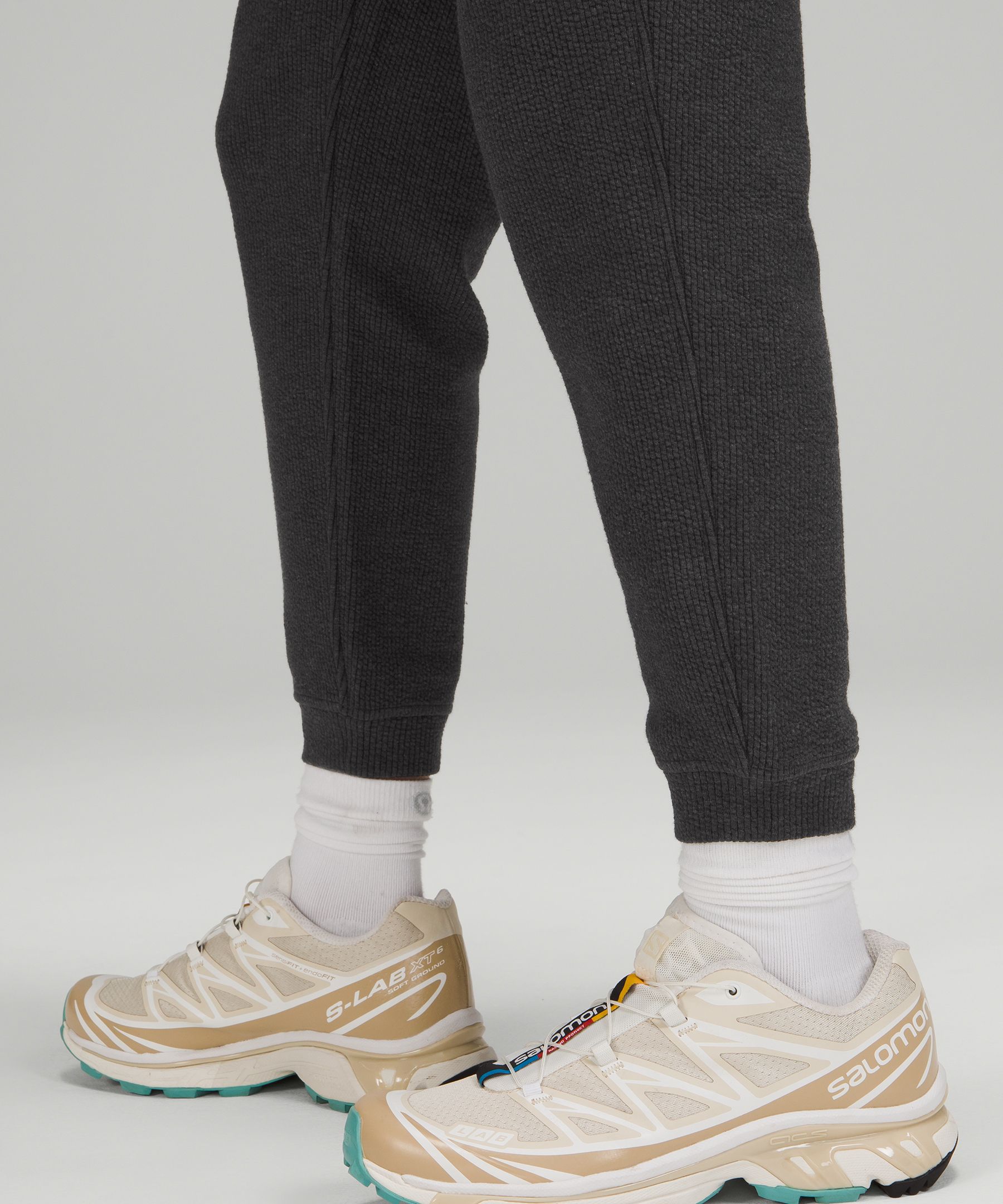 Ribbed High-Rise Jogger