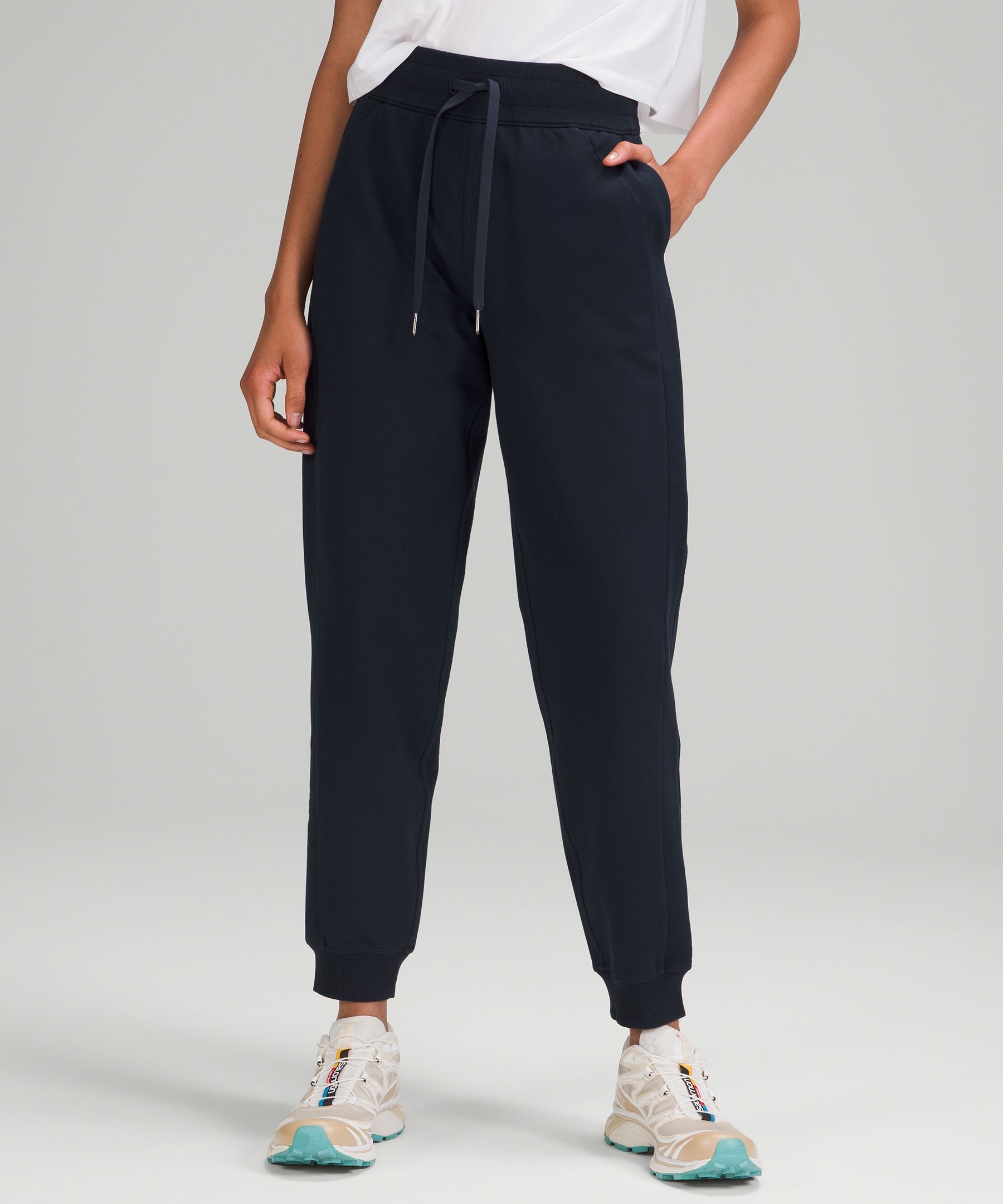 Lululemon Scuba High-rise French Terry Joggers In True Navy