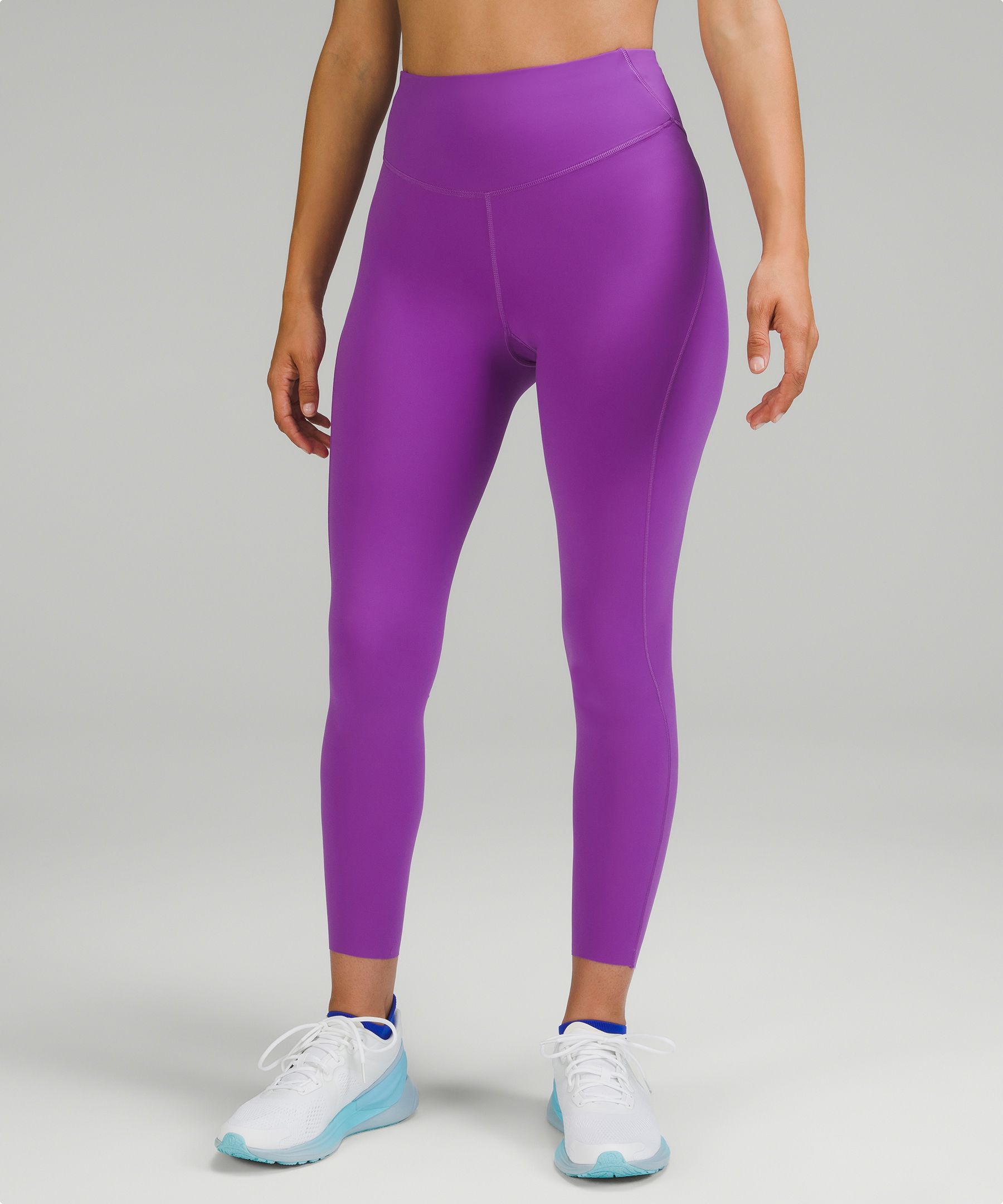 Lululemon Base Pace High-rise Running Tights 25 In Moonlit Magenta